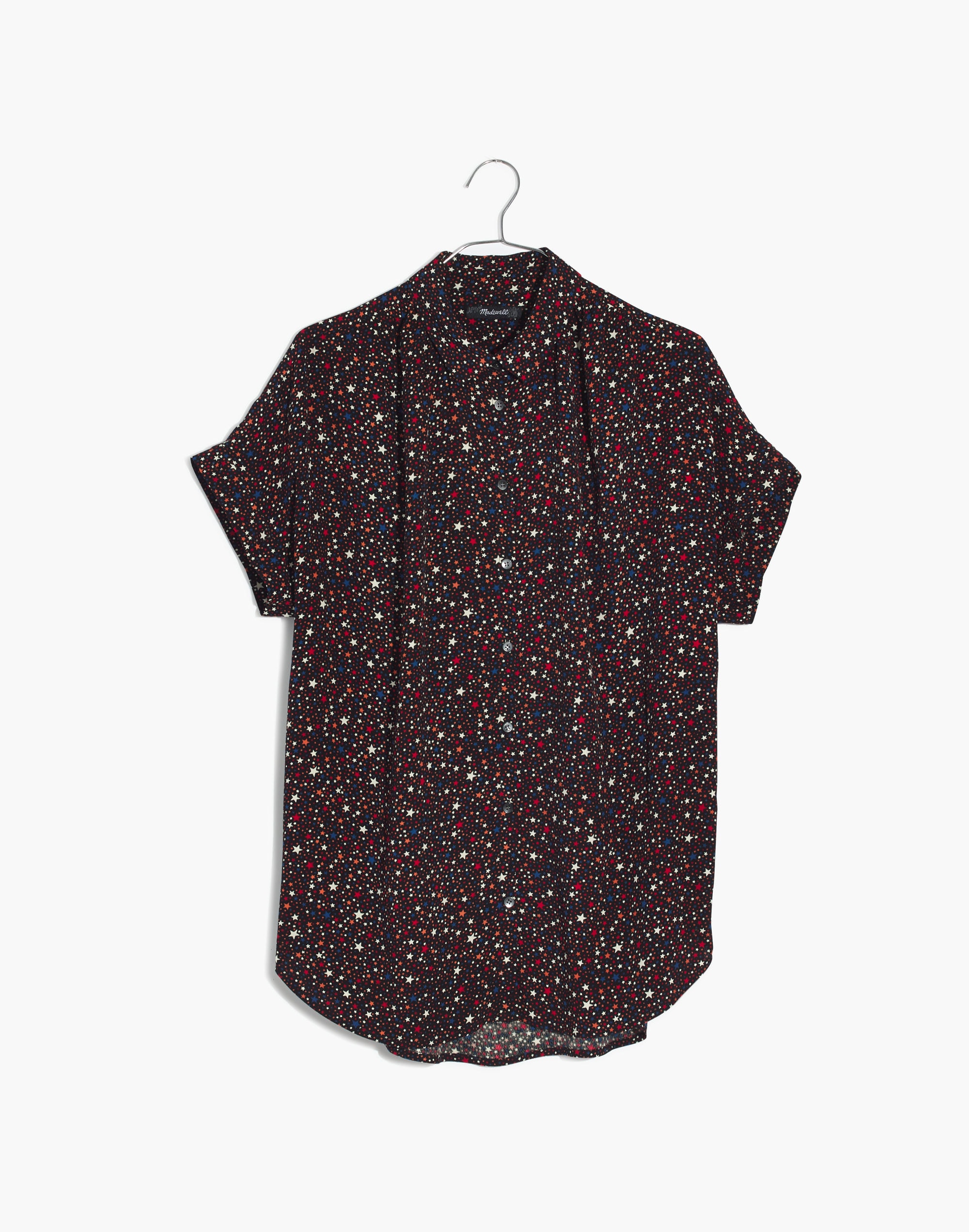 Central Drapey Shirt in Starry Night | Madewell