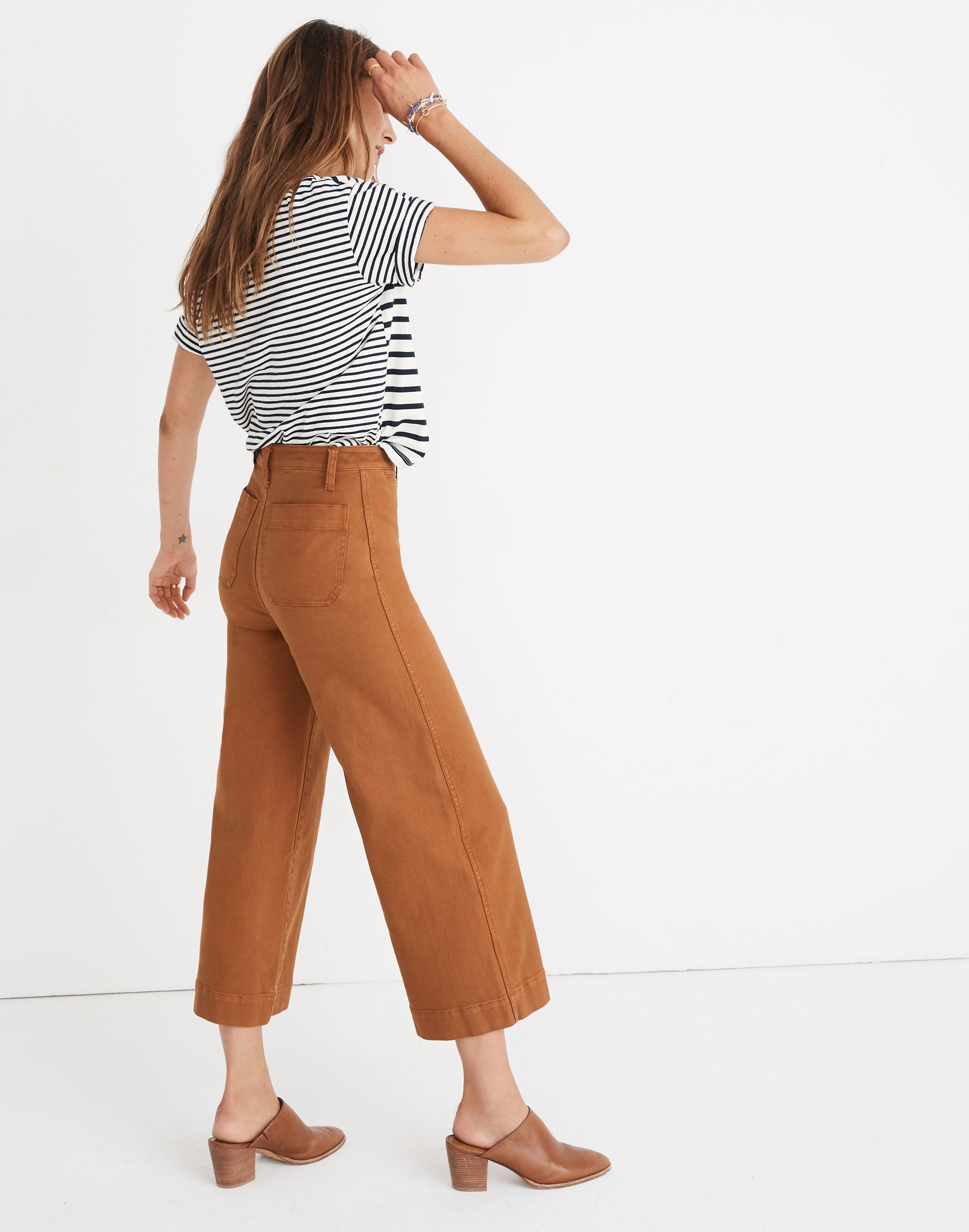 Emmett Wide-Leg Crop Pants | Madewell