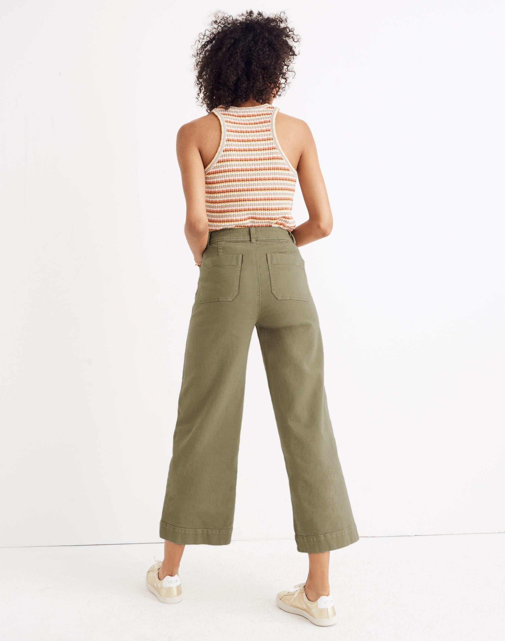 Emmett Wide-Leg Crop Pants | Madewell