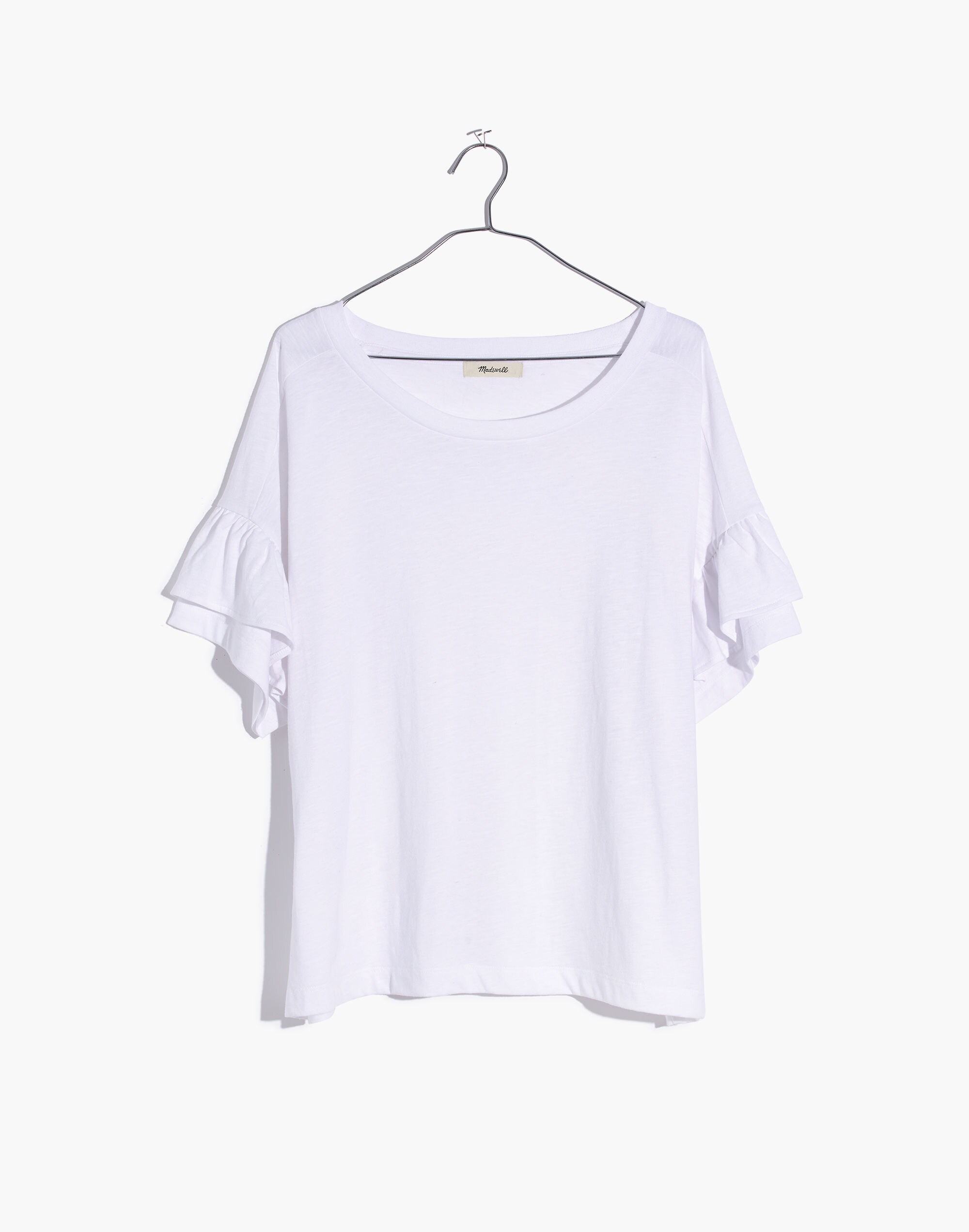 Ruffle-Sleeve Tee | Madewell