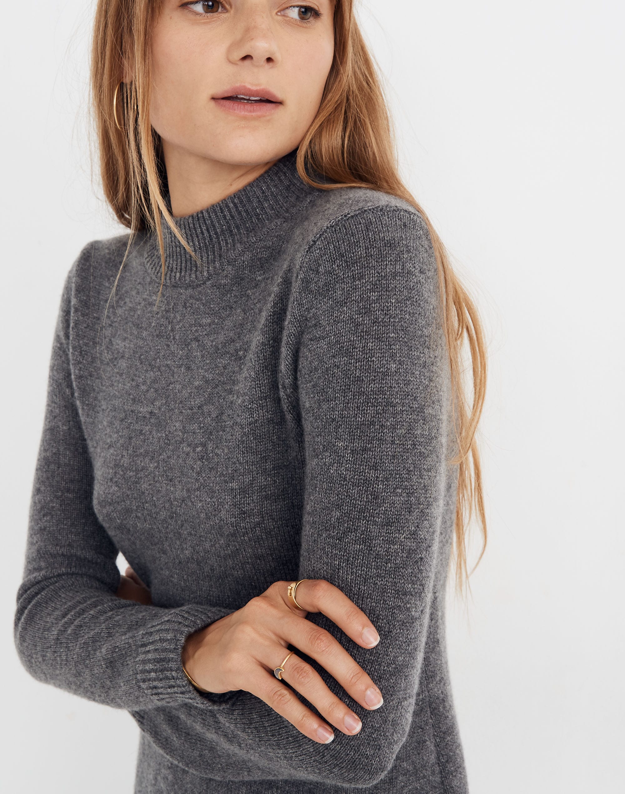 Cashmere Midi Sweater-Dress