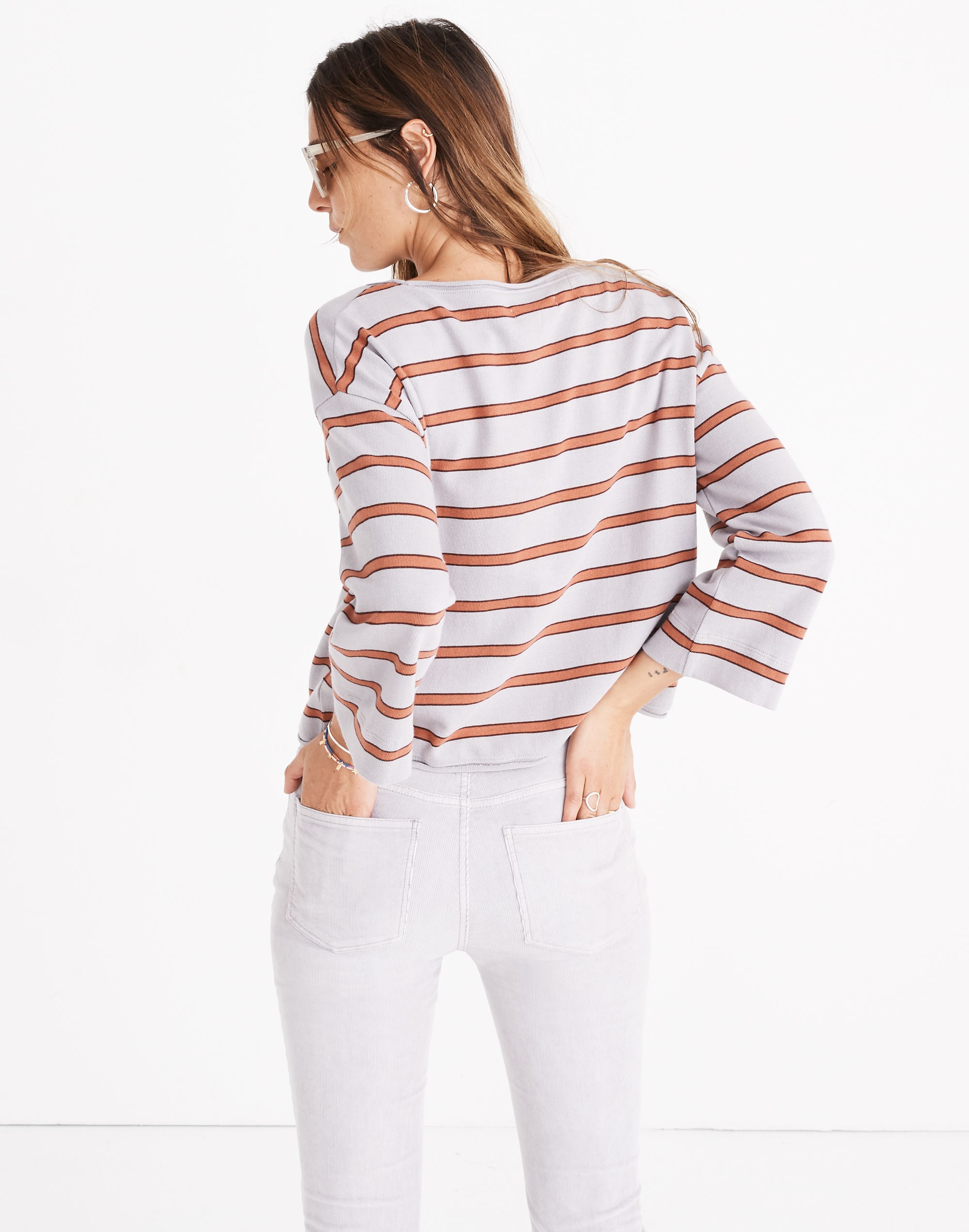 Striped Boatneck Tee | Madewell