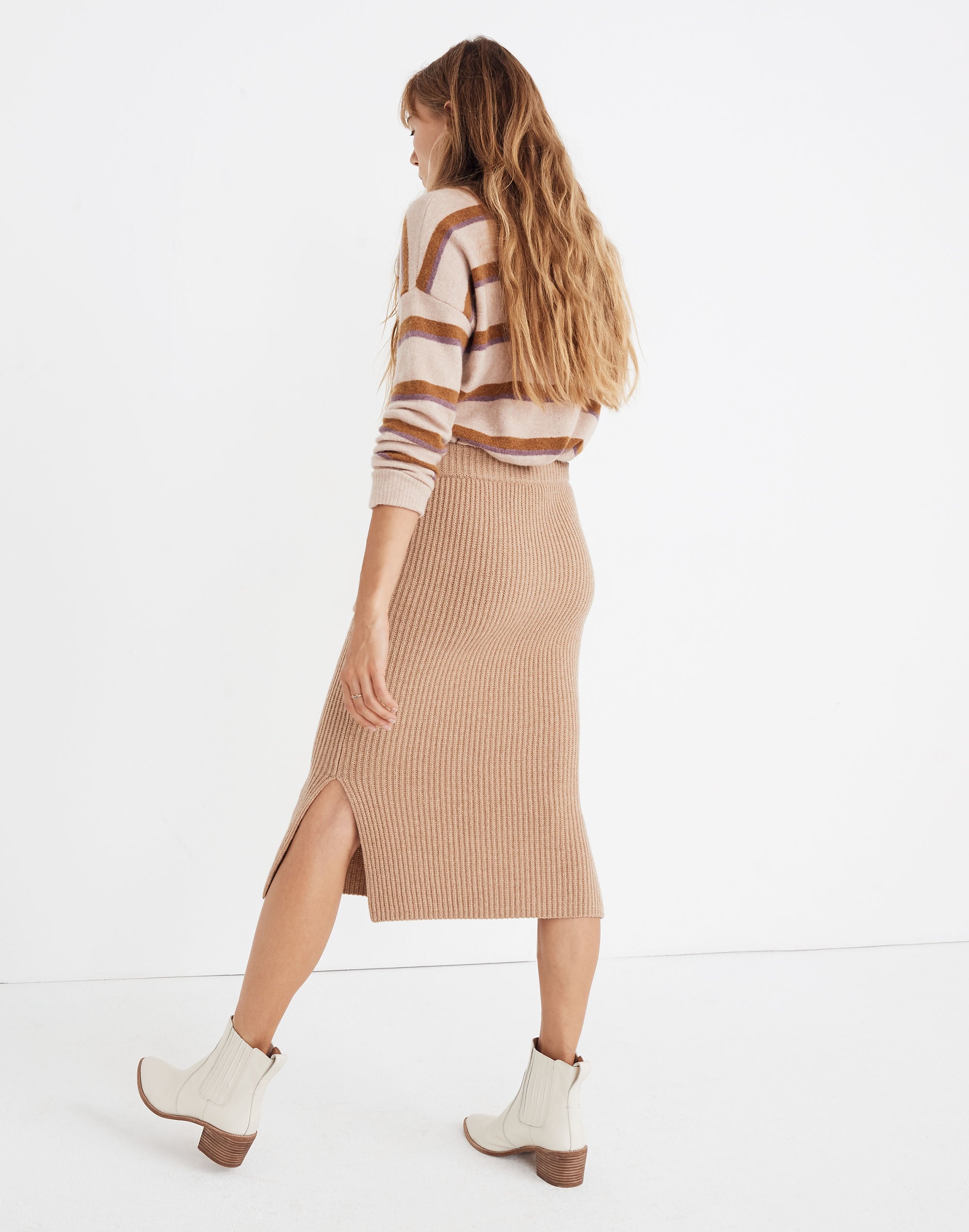 Patch Pocket Sweater Skirt | Madewell