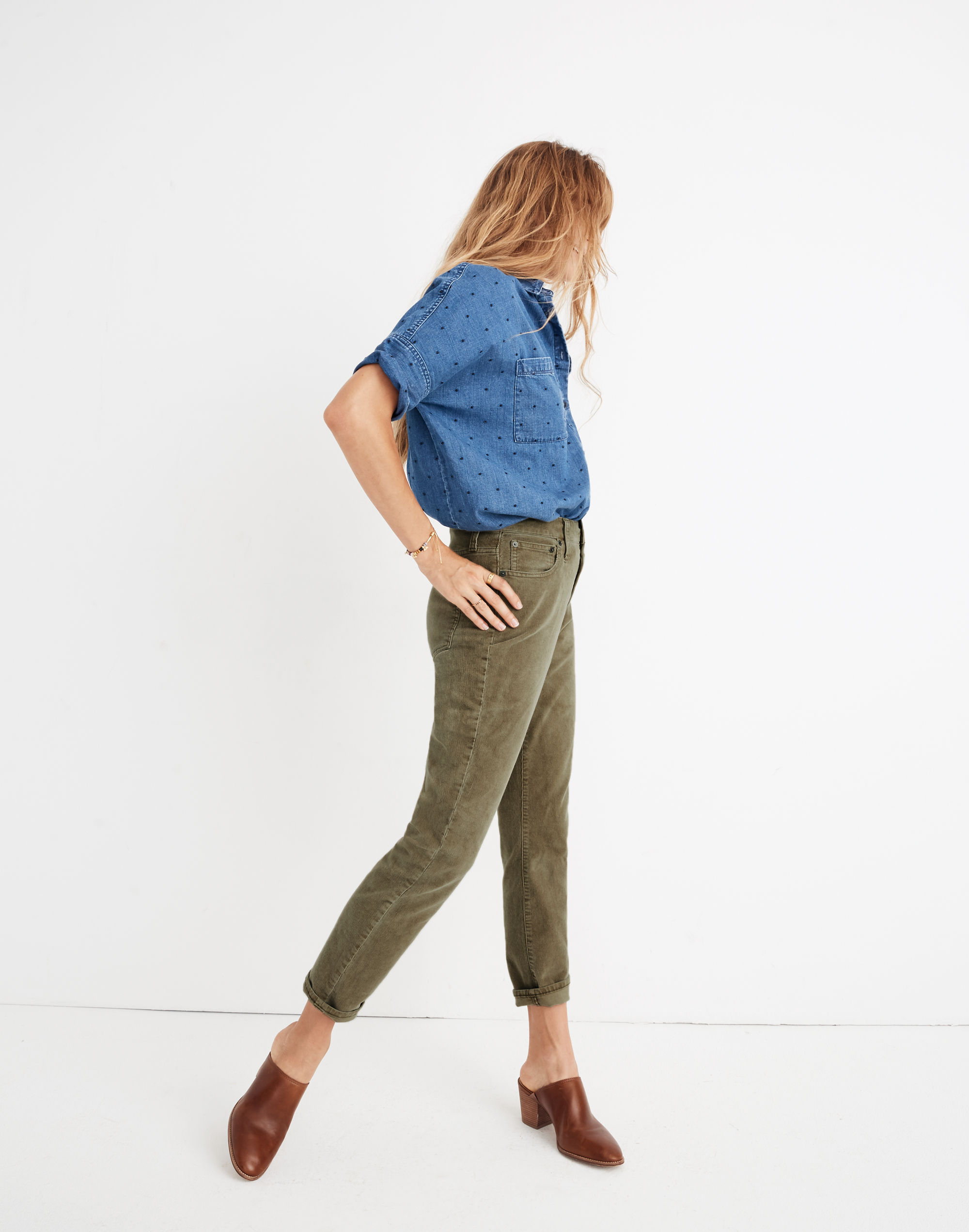 The Tall High-Rise Slim Boyjean: Corduroy Edition | Madewell