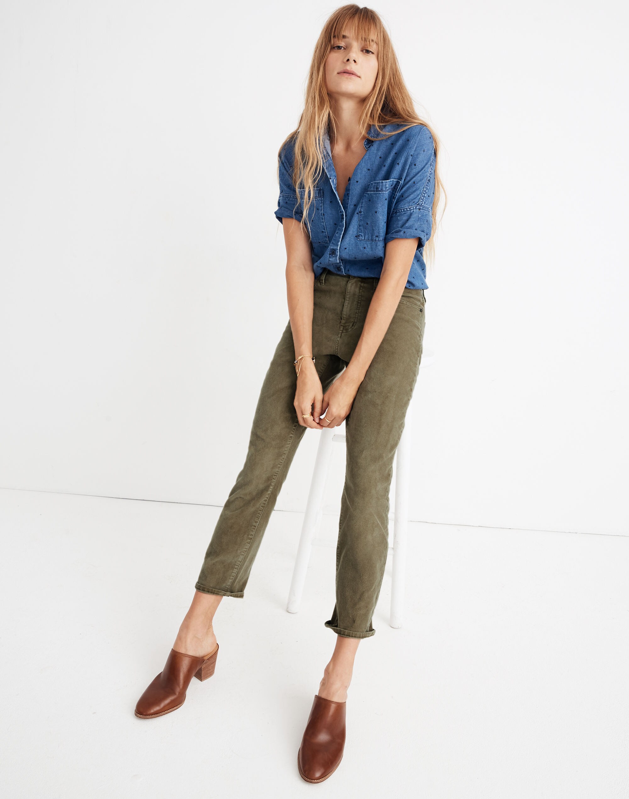 The Tall High-Rise Slim Boyjean: Corduroy Edition | Madewell