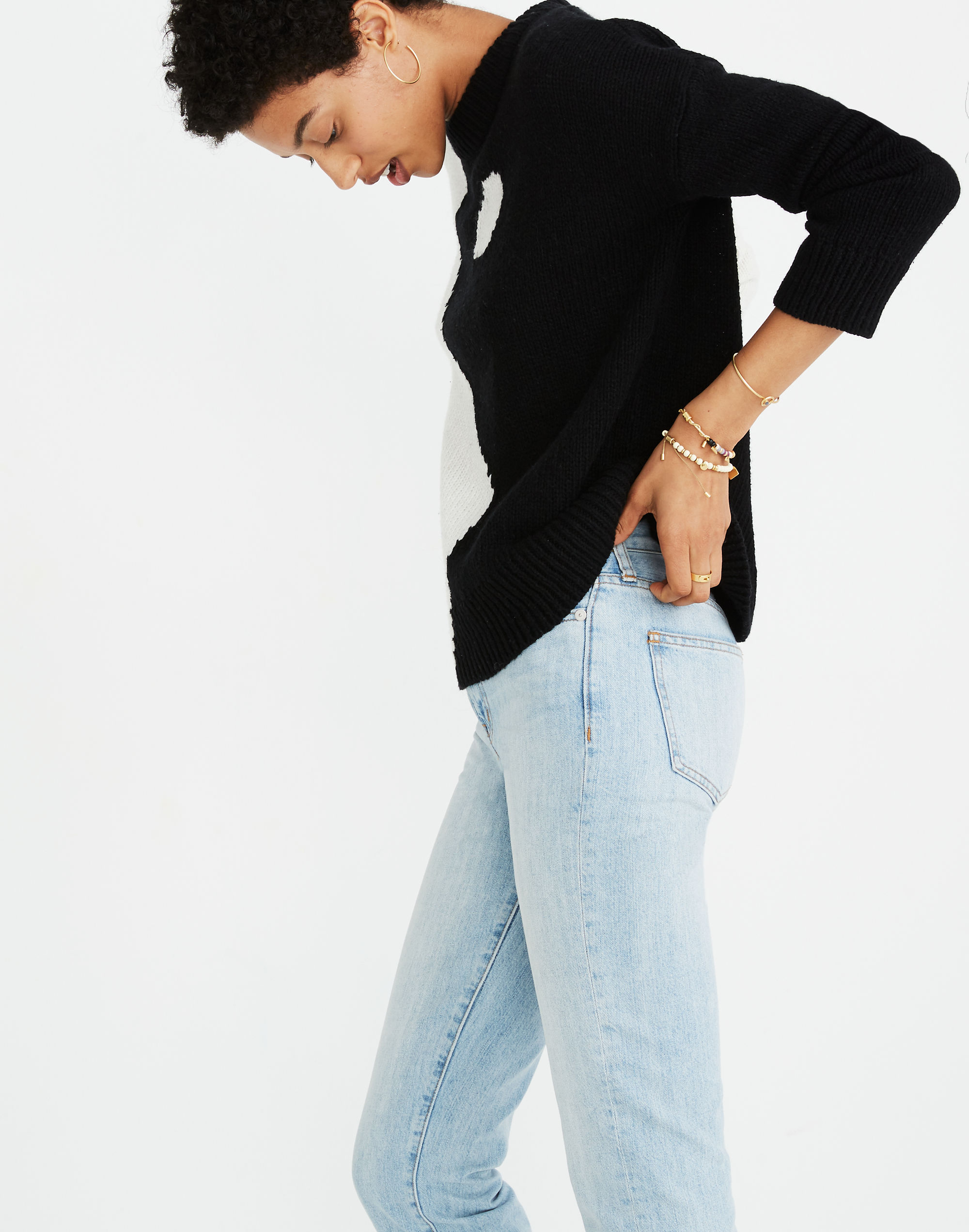 Yin-Yang Pullover Sweater | Madewell