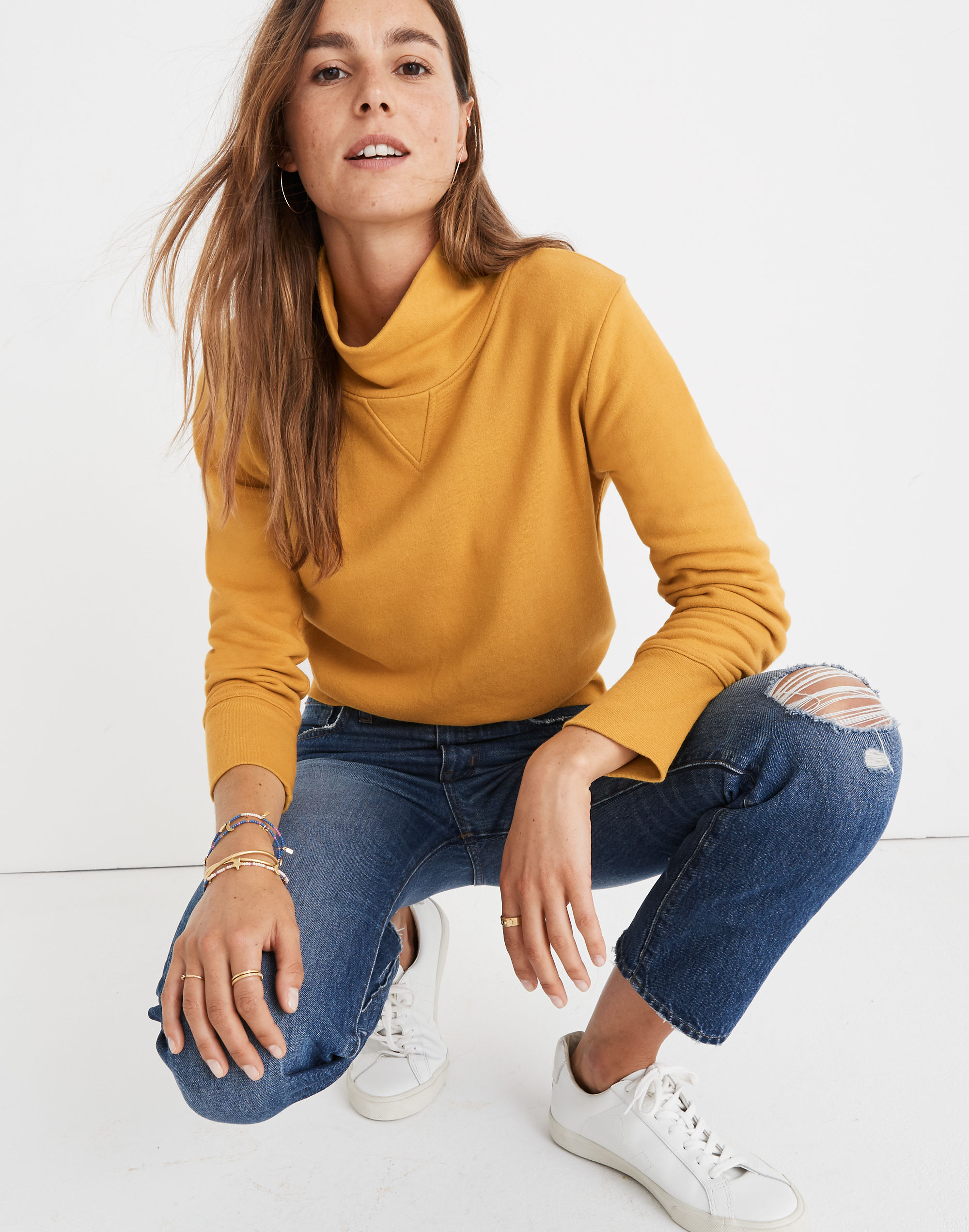 Turtleneck Sweatshirt | Madewell