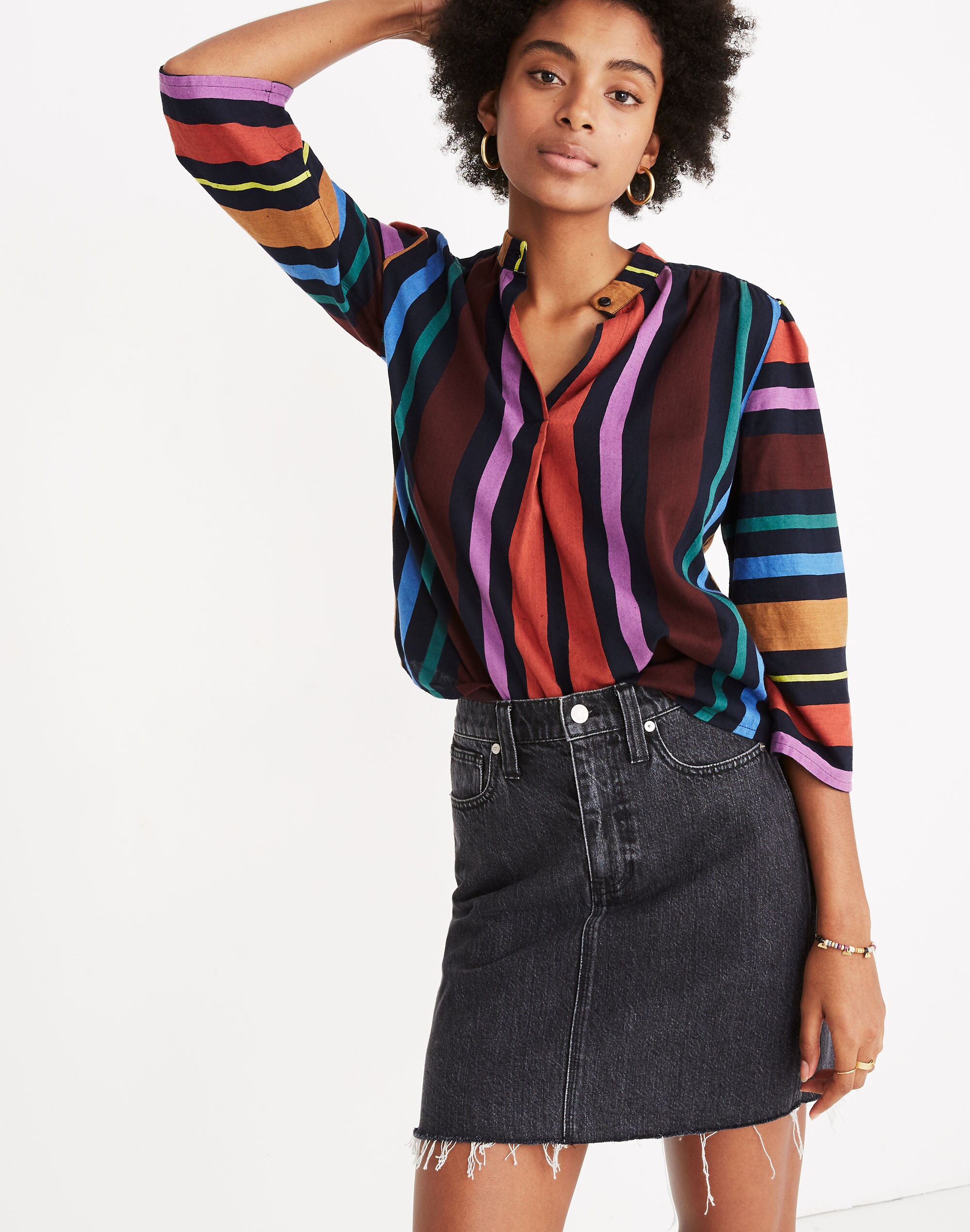 Ace&Jig™ Striped Katherine Top | Madewell