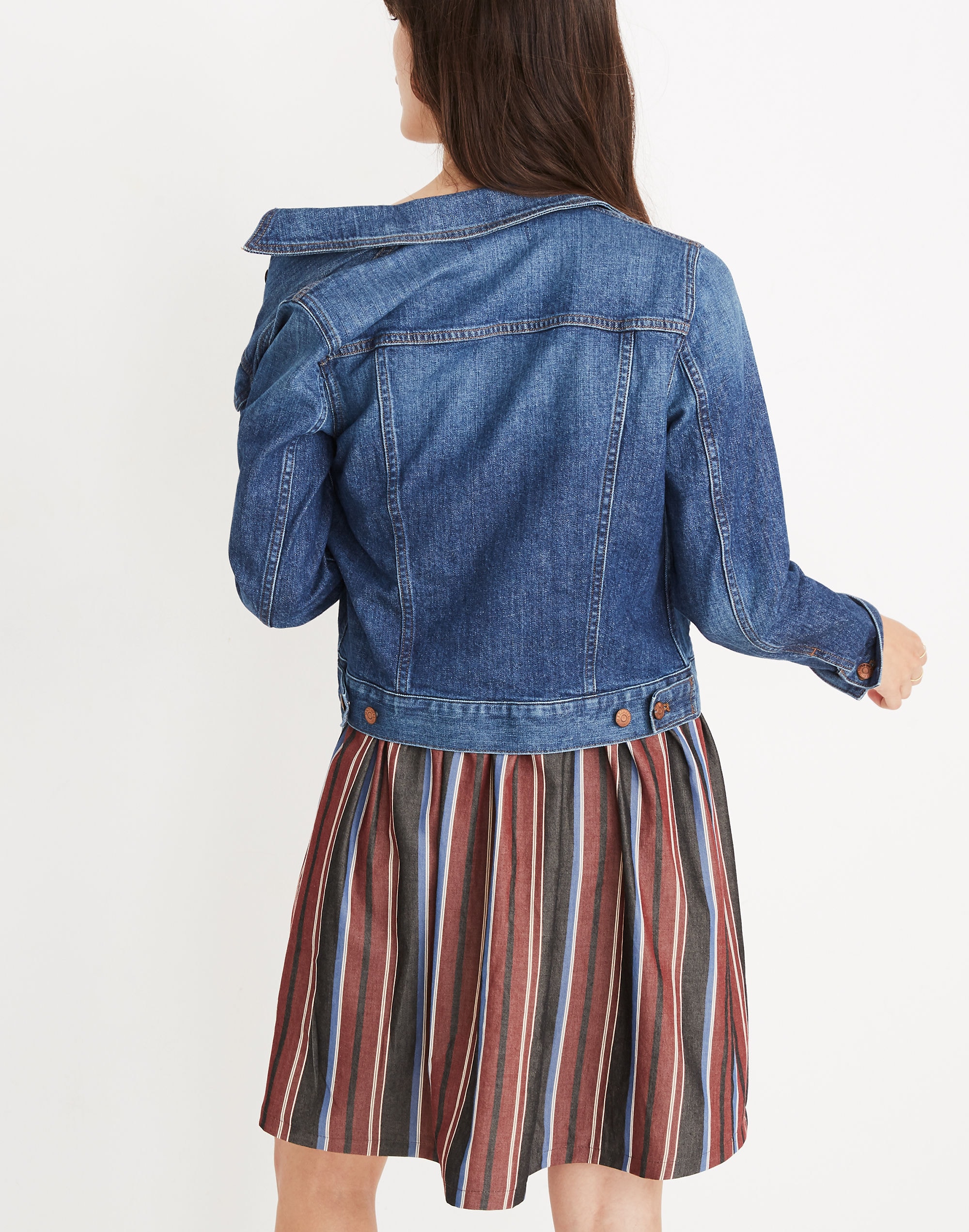 The Shrunken Stretch Jean Jacket: Eco Edition | Madewell