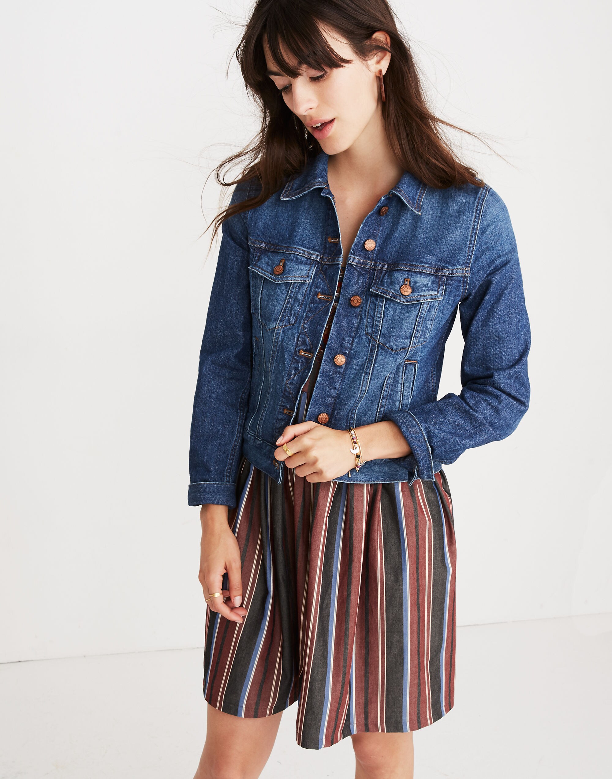 The Shrunken Stretch Jean Jacket: Eco Edition | Madewell