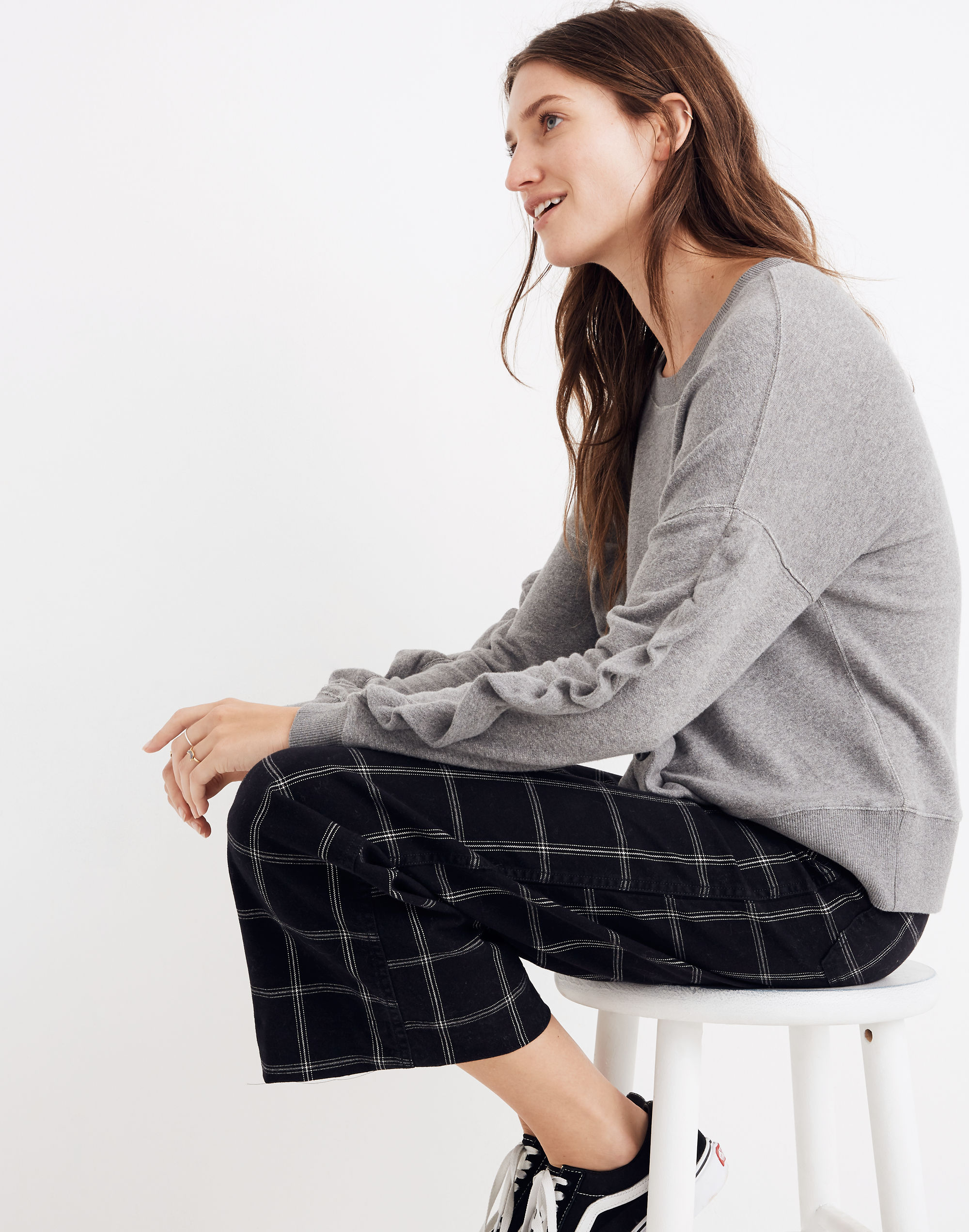 Ruffle Sweatshirt | Madewell