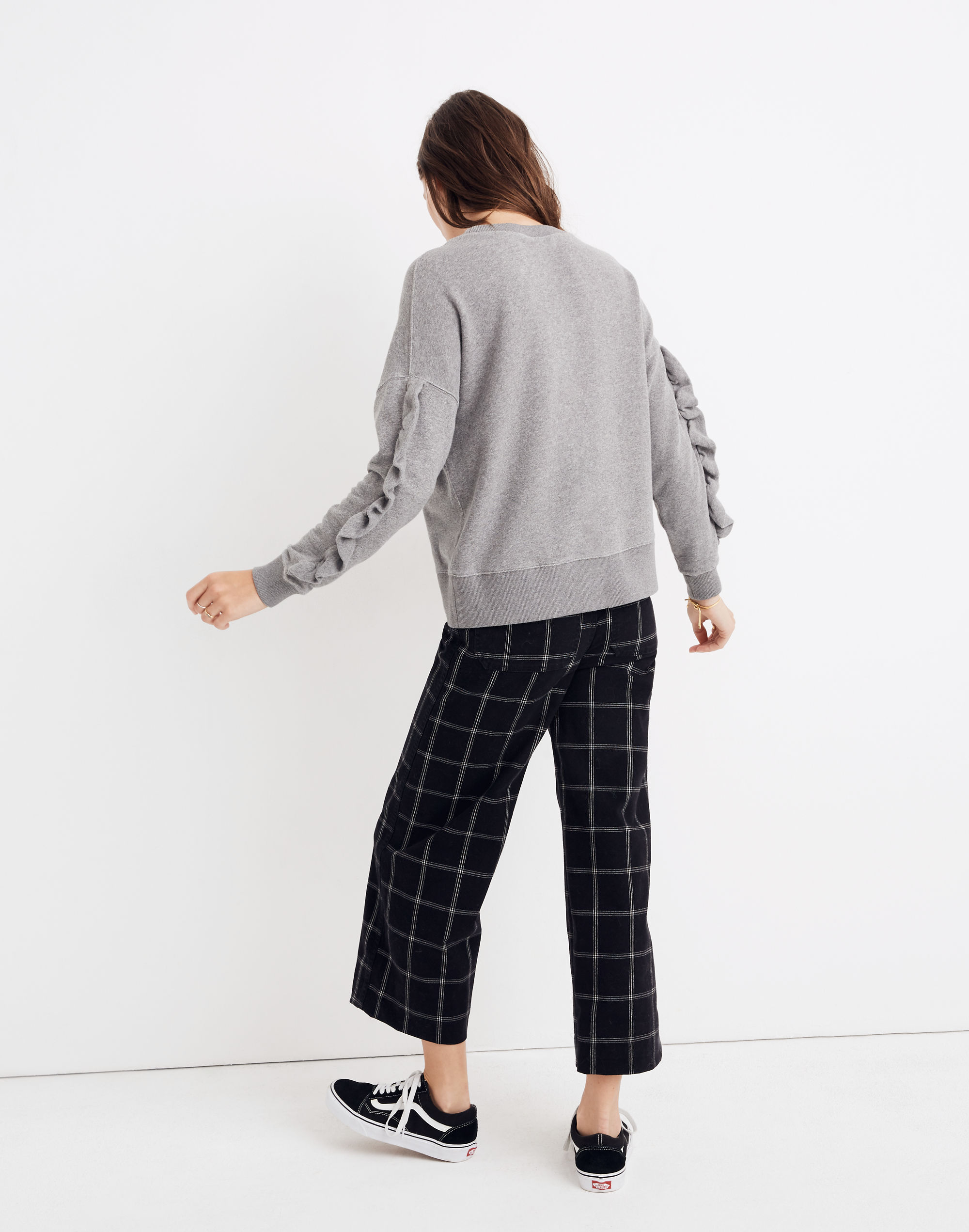 Ruffle Sweatshirt | Madewell