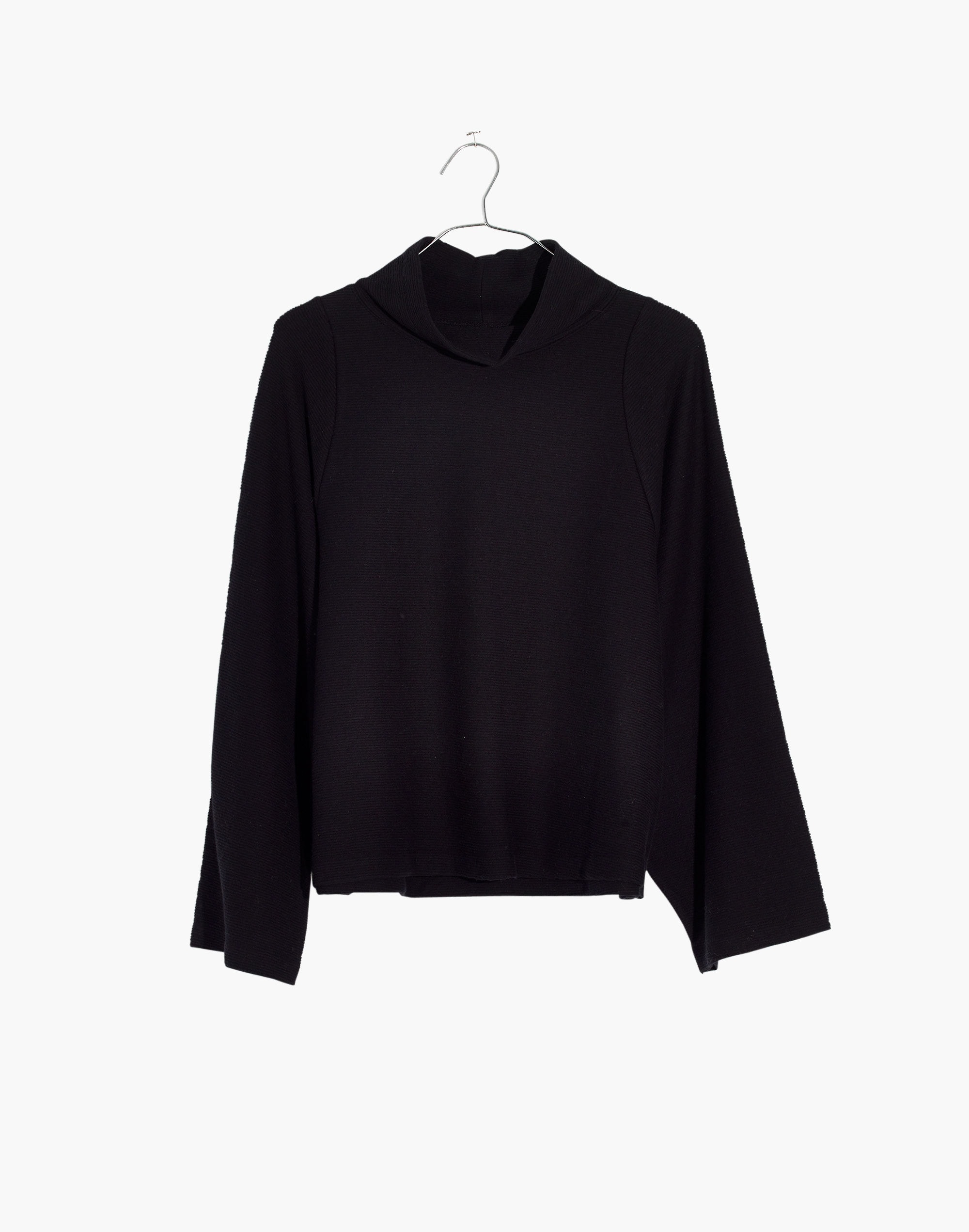 Texture & Thread Long-Sleeve Mockneck Top | Madewell