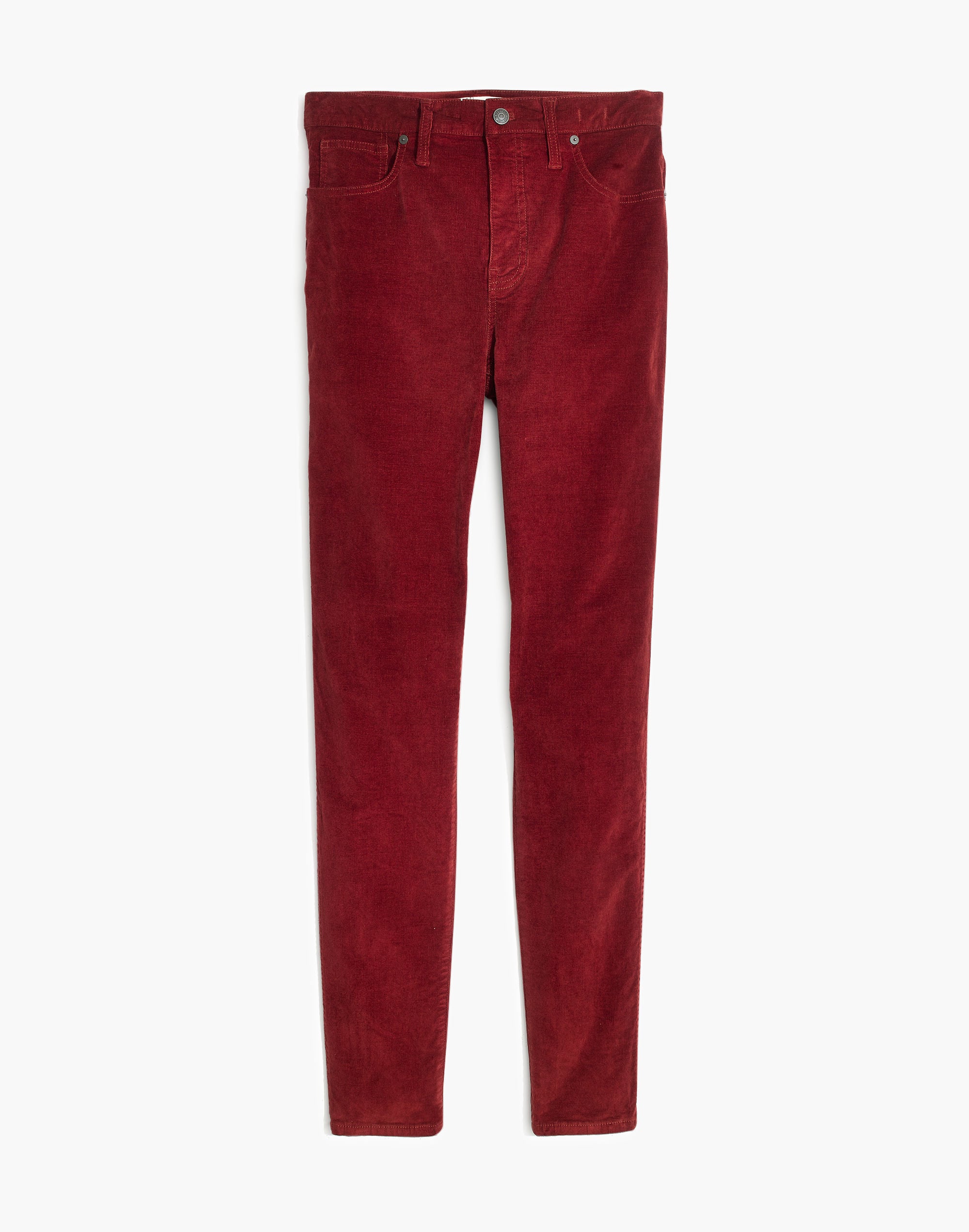 10" High-Rise Skinny Jeans: Corduroy Edition | Madewell