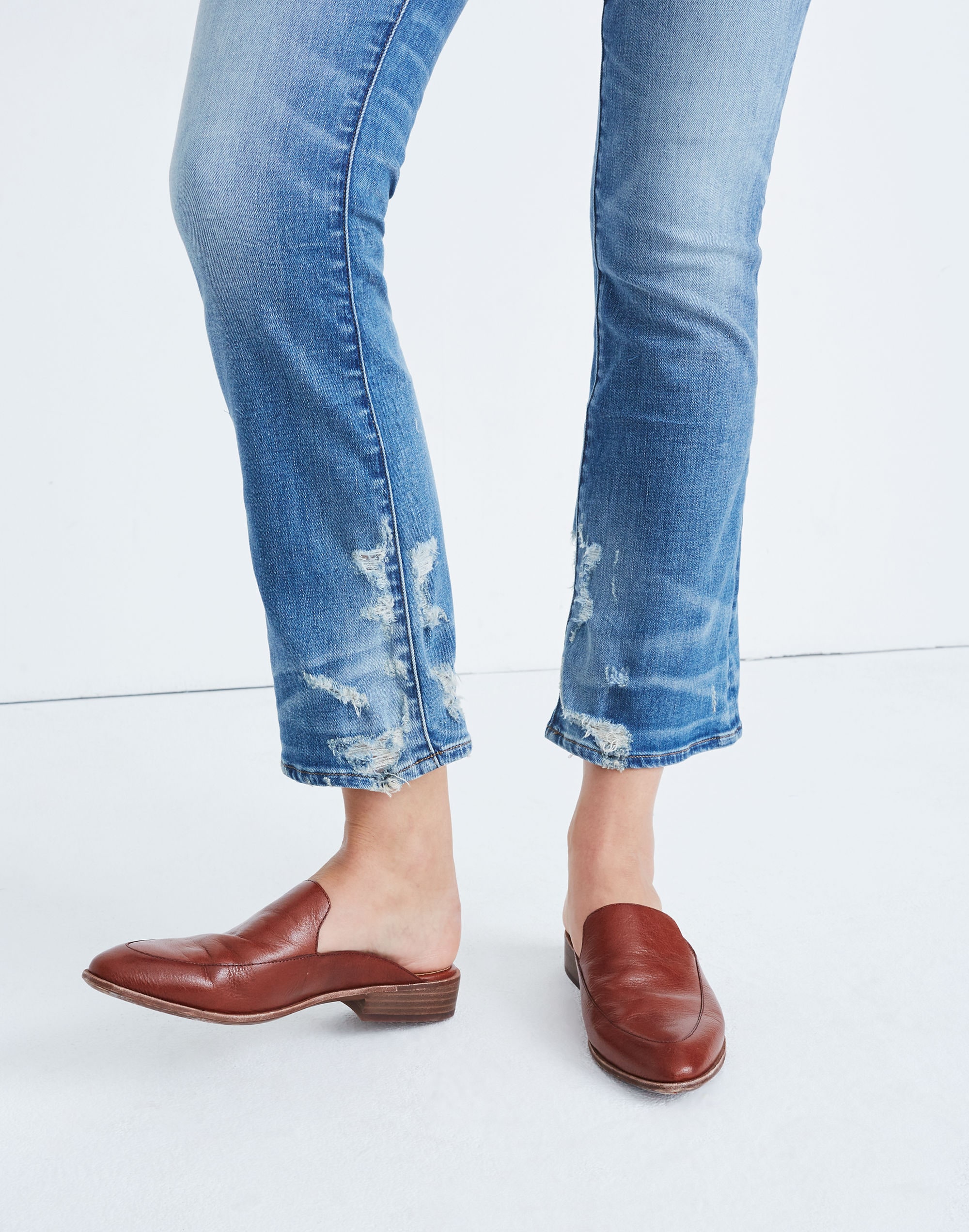 Petite Cali Demi-Boot Jeans Bess Wash: Button-Front Edition | Madewell