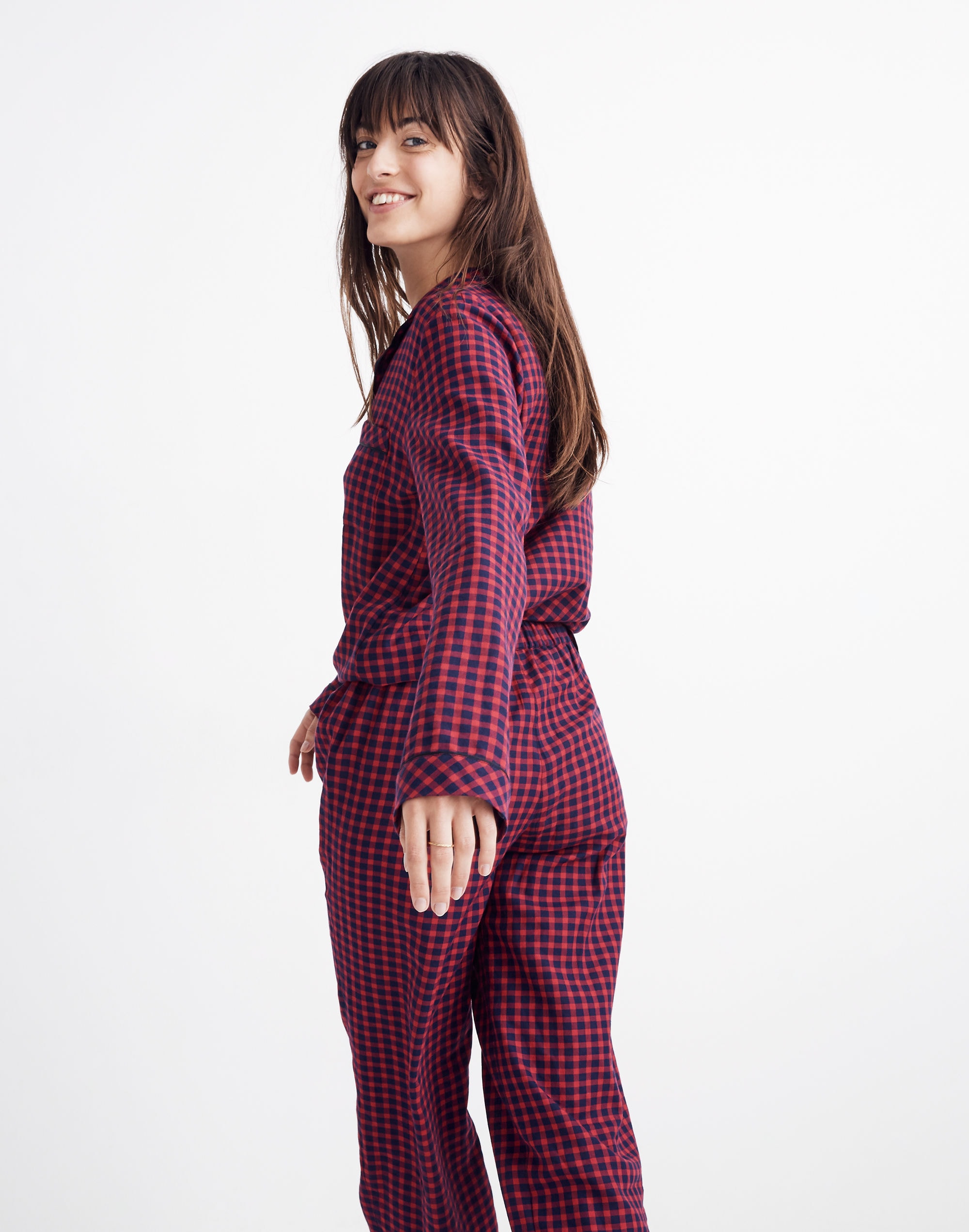 Bedtime Pajama Pants in Gingham Check | Madewell