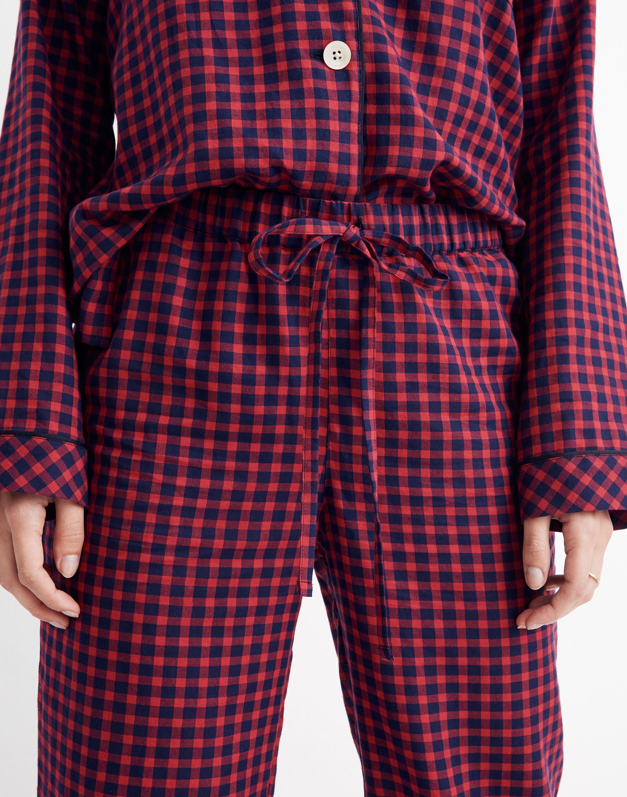 Bedtime Pajama Pants in Gingham Check | Madewell