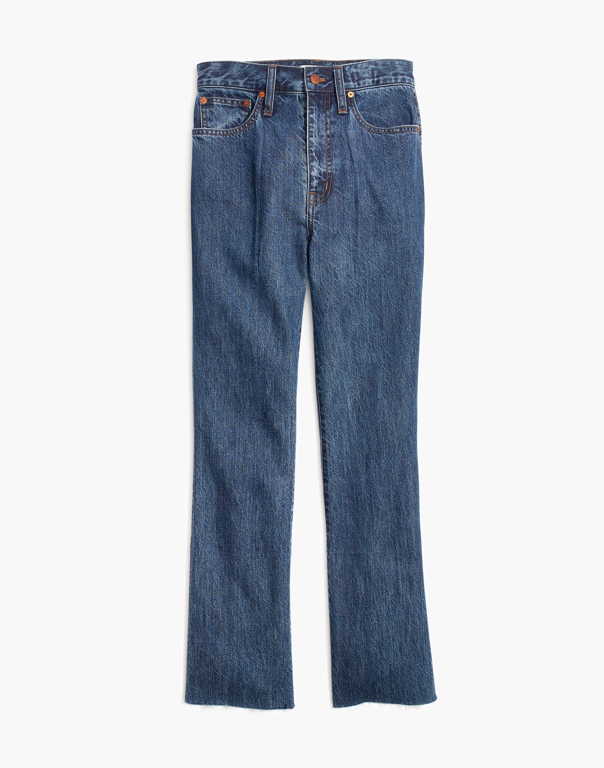 Rigid Demi-Boot Crop Jeans MacGill Wash | Madewell