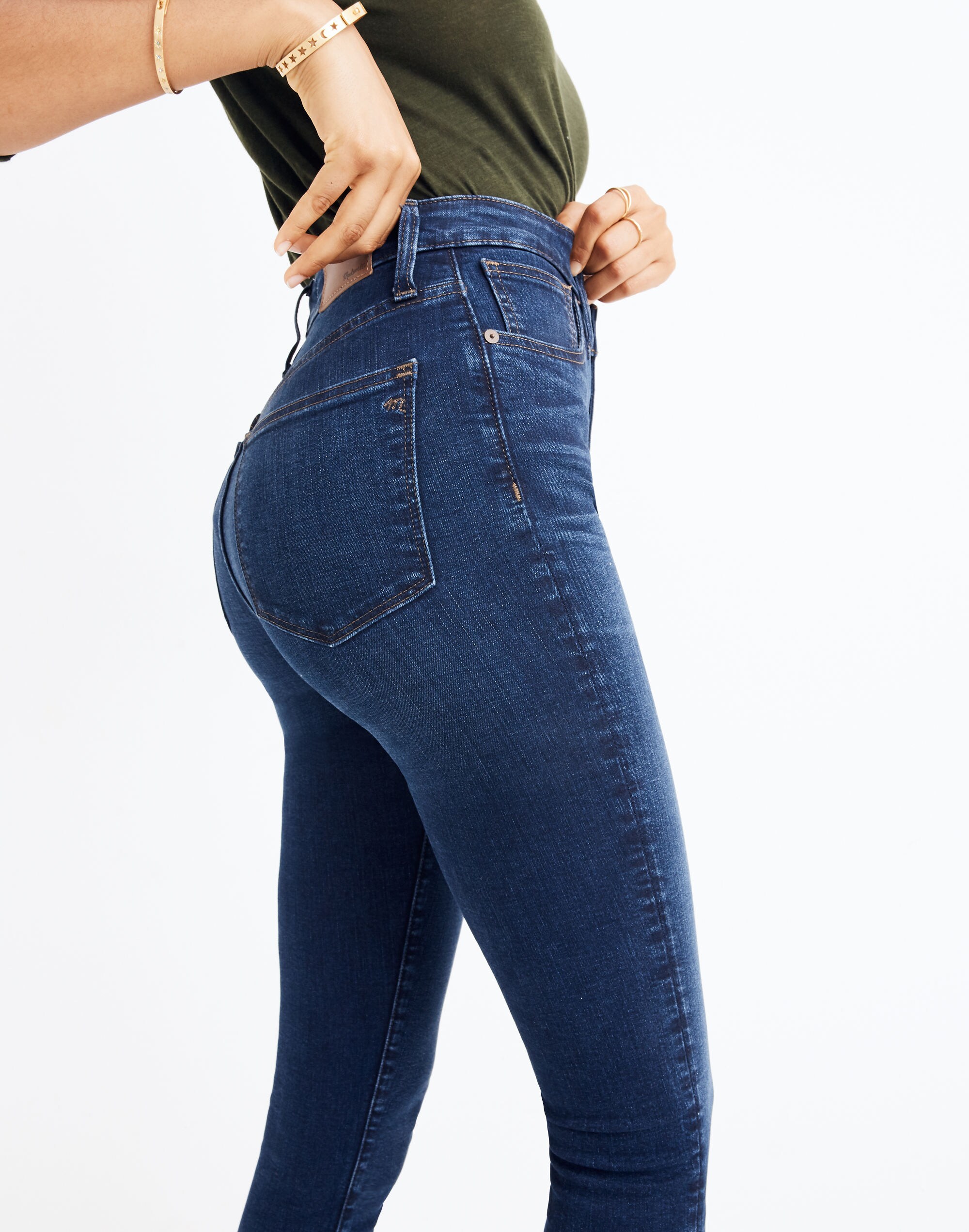 Petite Curvy High-Rise Skinny Jeans Tarren Wash: THERMOLITE® Edition | Madewell