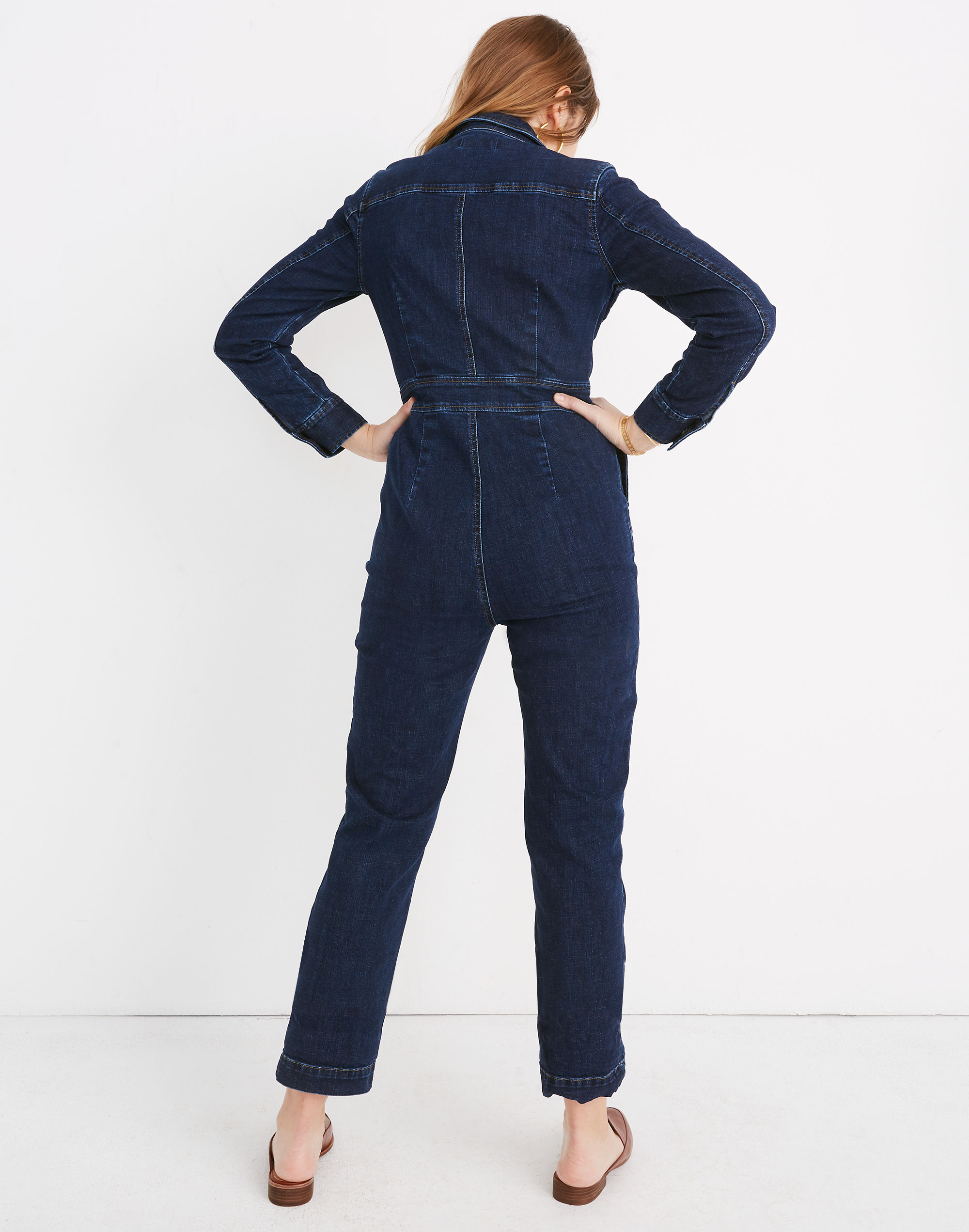 Denim Slim Coverall Jumpsuit | Madewell