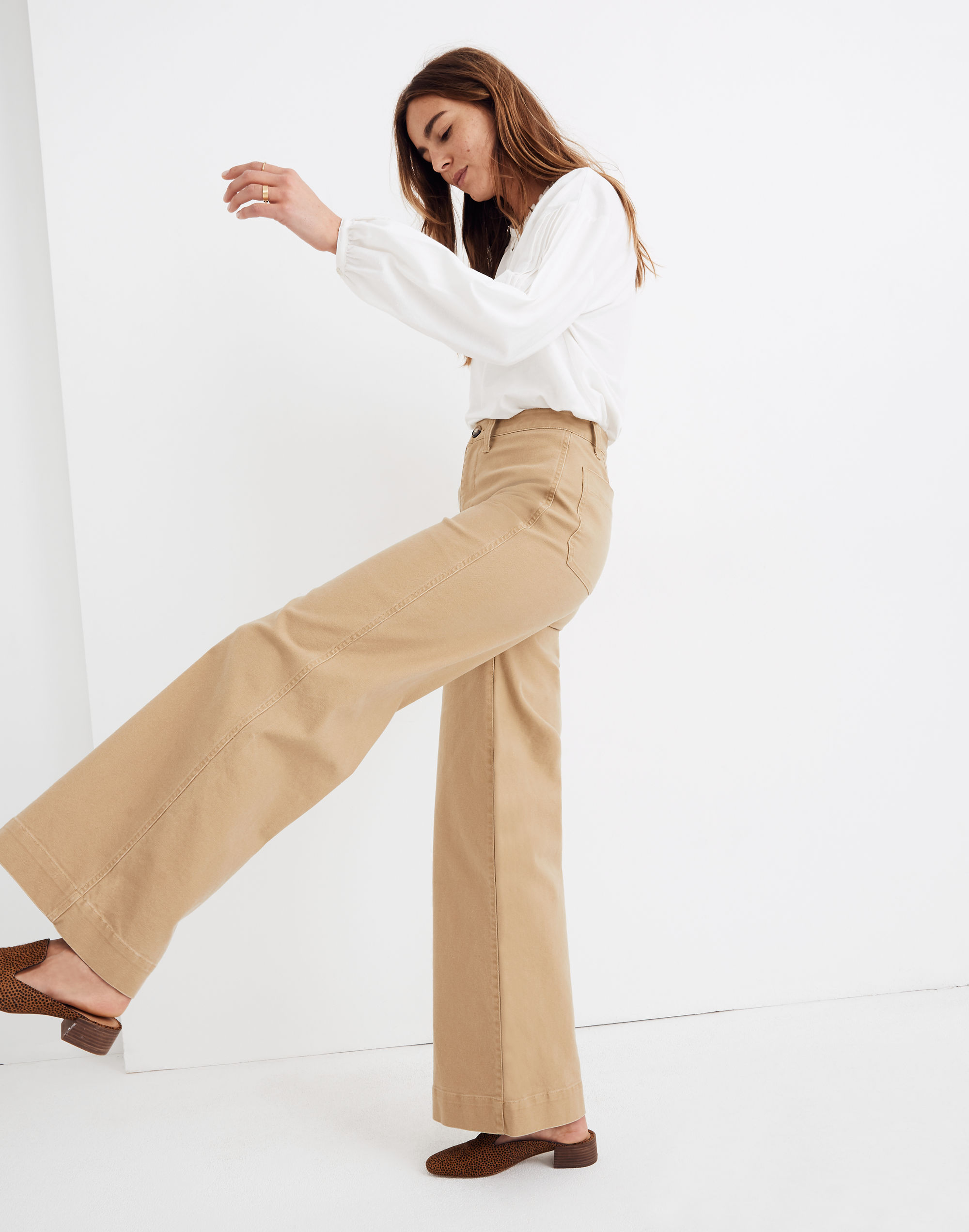 Emmett Wide-Leg Pants | Madewell