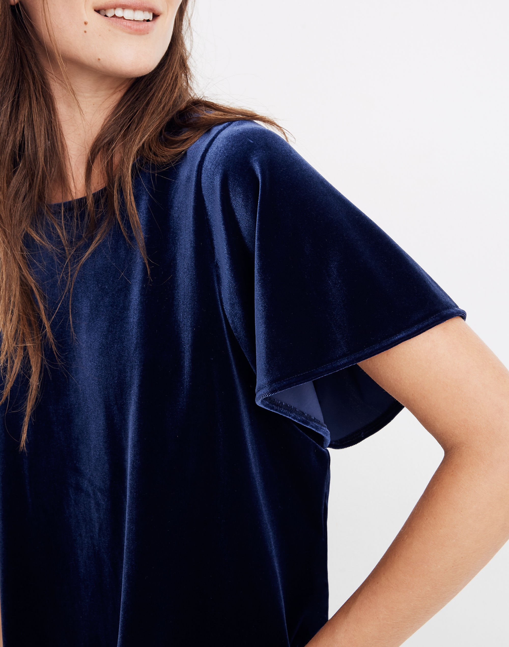 Velvet Butterfly Top | Madewell