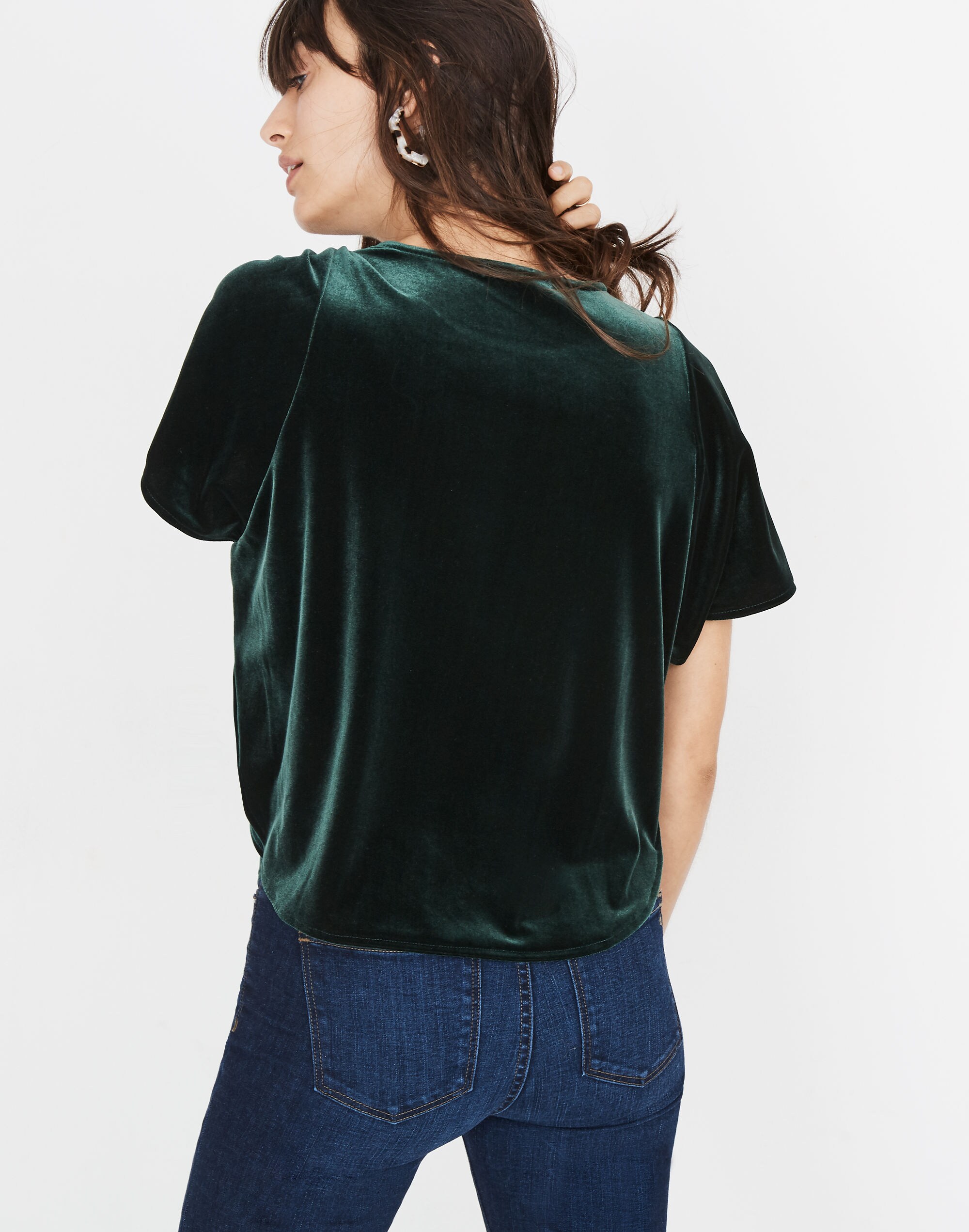 Velvet Butterfly Top | Madewell