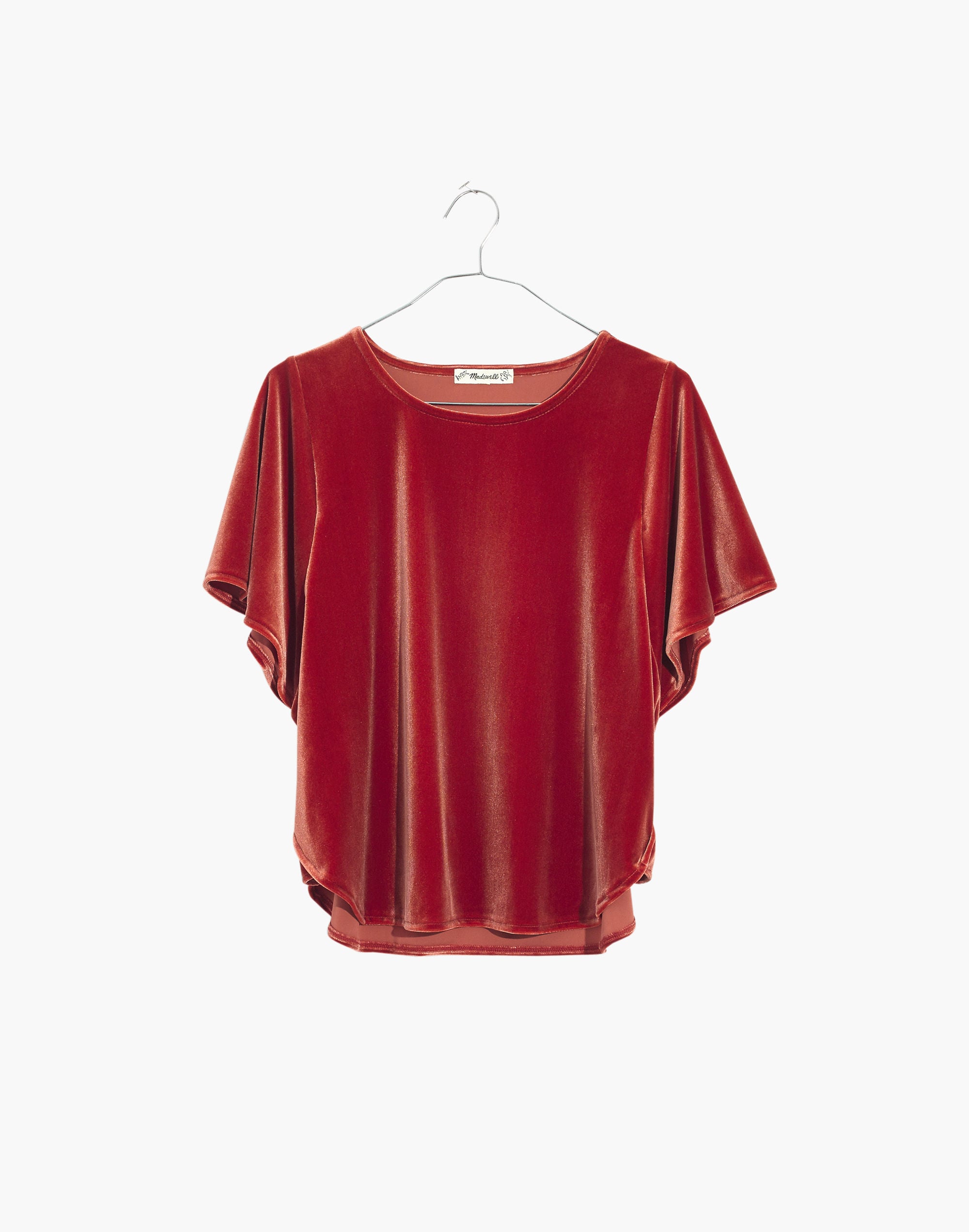 Velvet Butterfly Top | Madewell