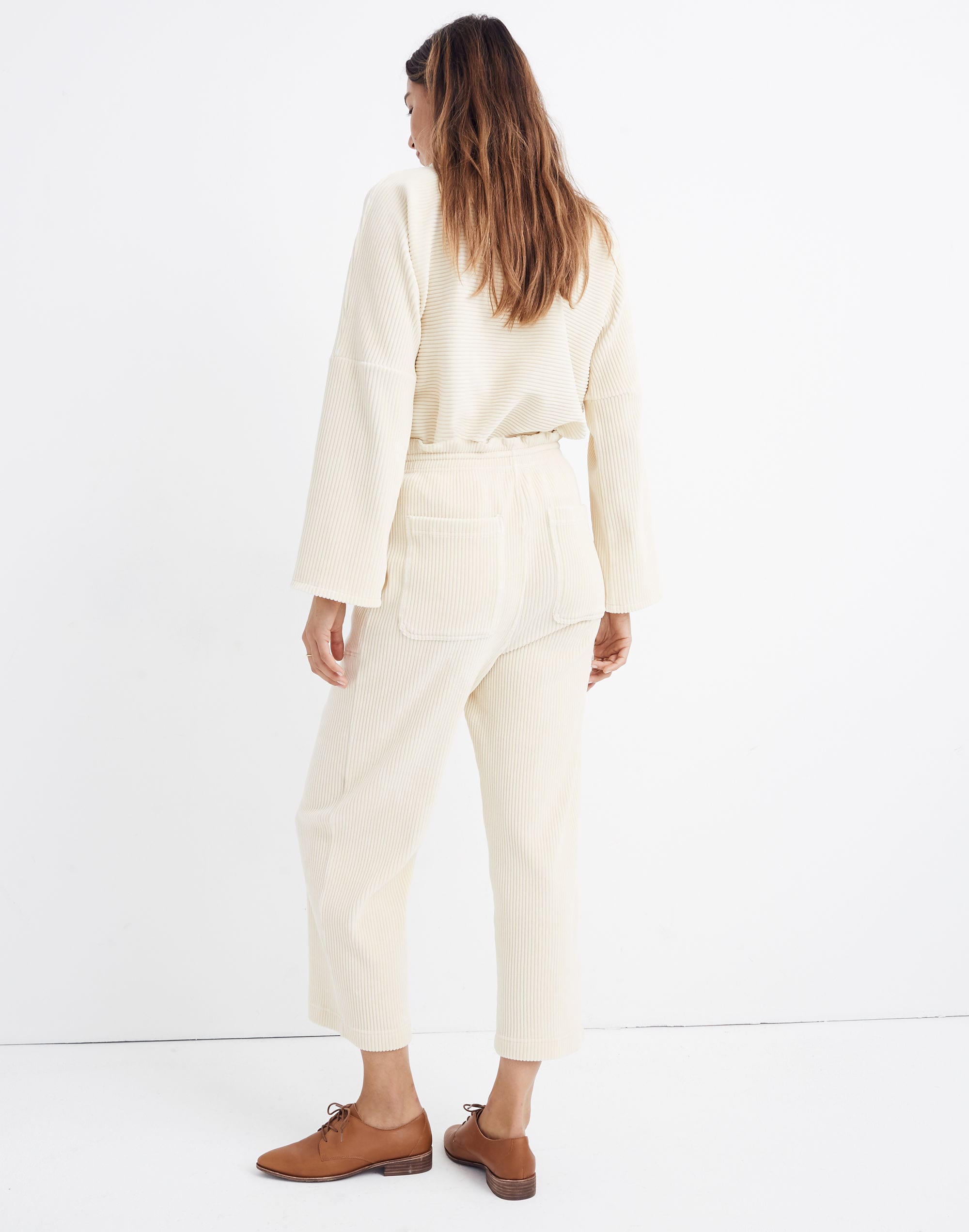 Texture & Thread Velour Corduroy Pants | Madewell