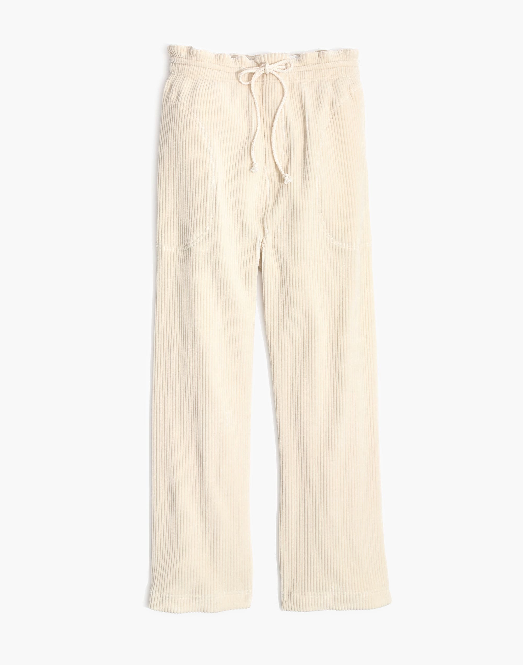 Texture & Thread Velour Corduroy Pants | Madewell