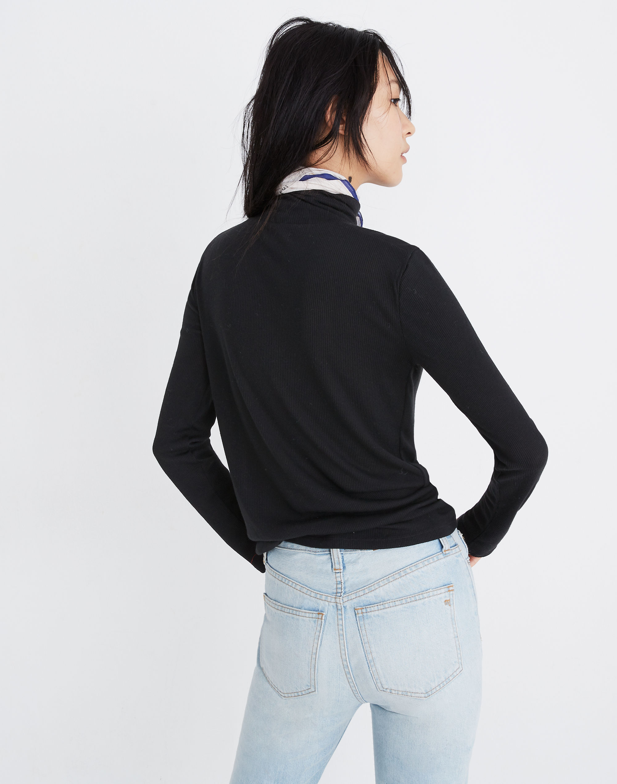 Madewell fine sale rib turtleneck