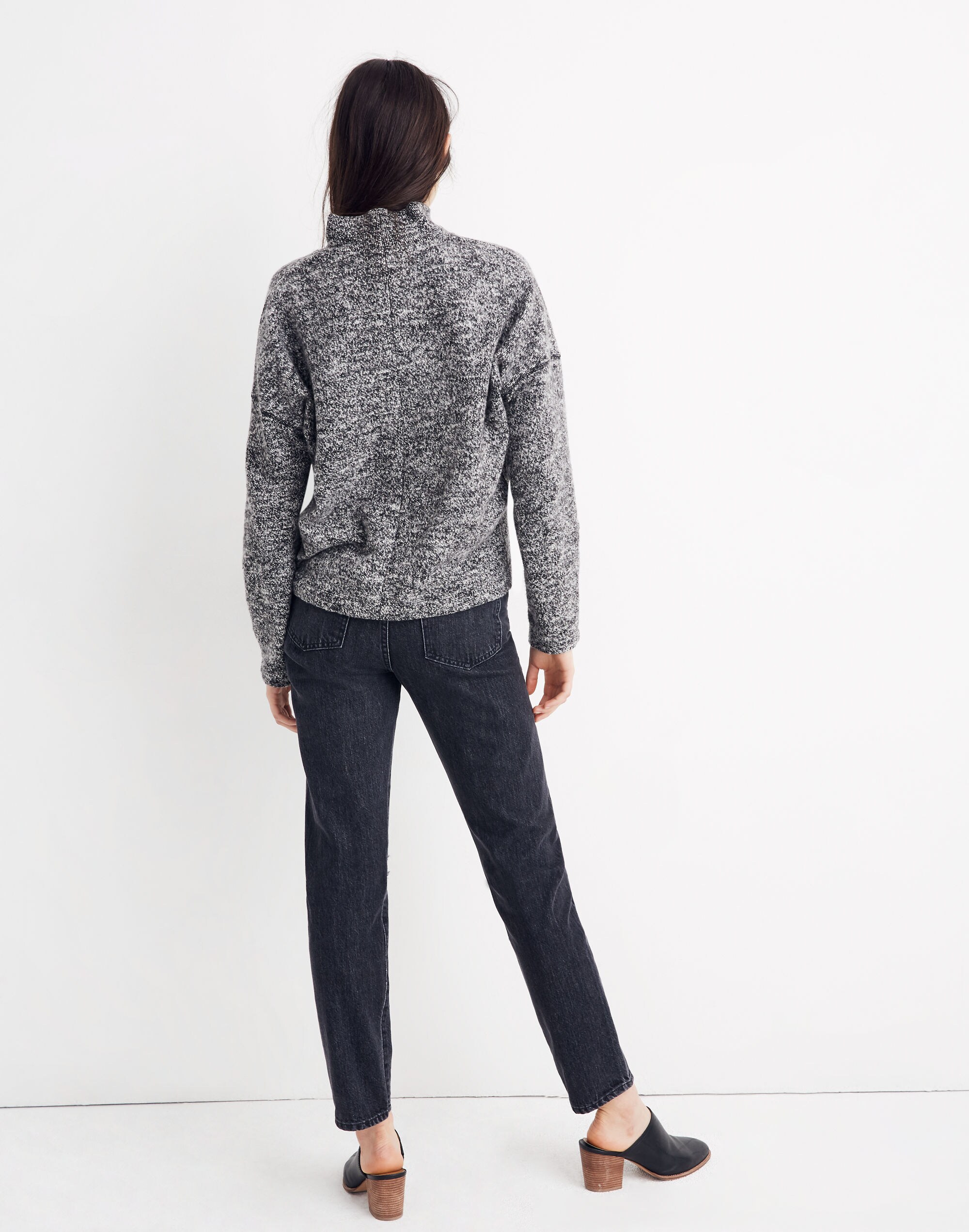 Marled Mockneck Top | Madewell