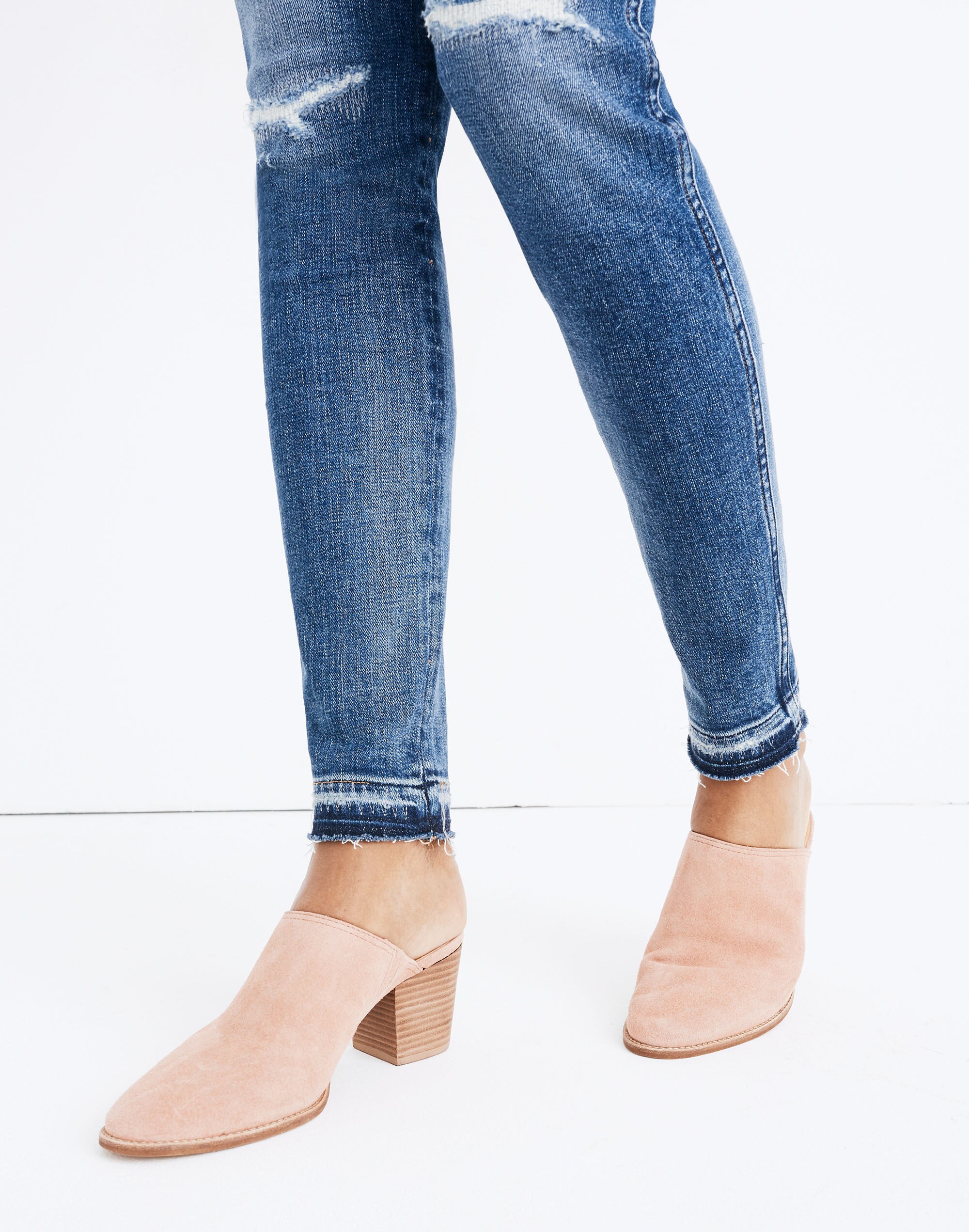 The Harper Mule Suede | Madewell