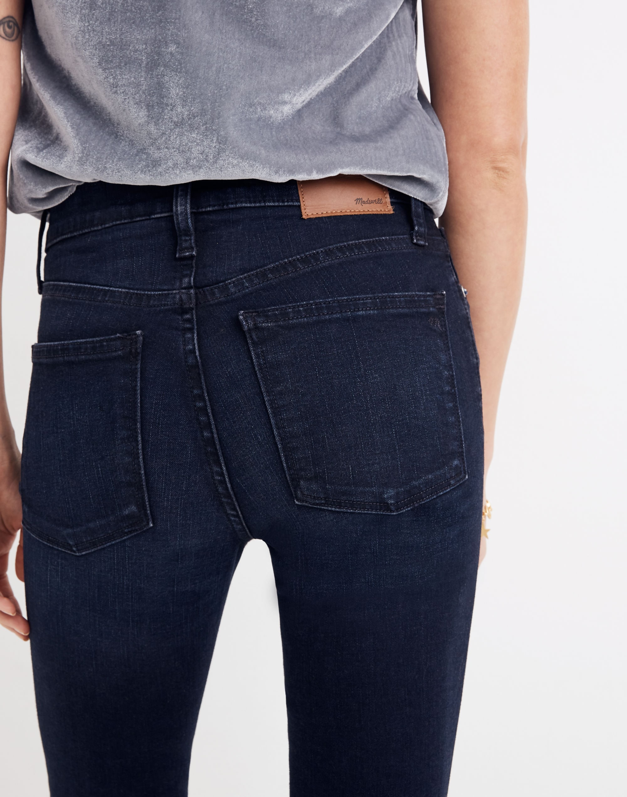 9" Mid-Rise Skinny Jeans Cold Blue Wash | Madewell