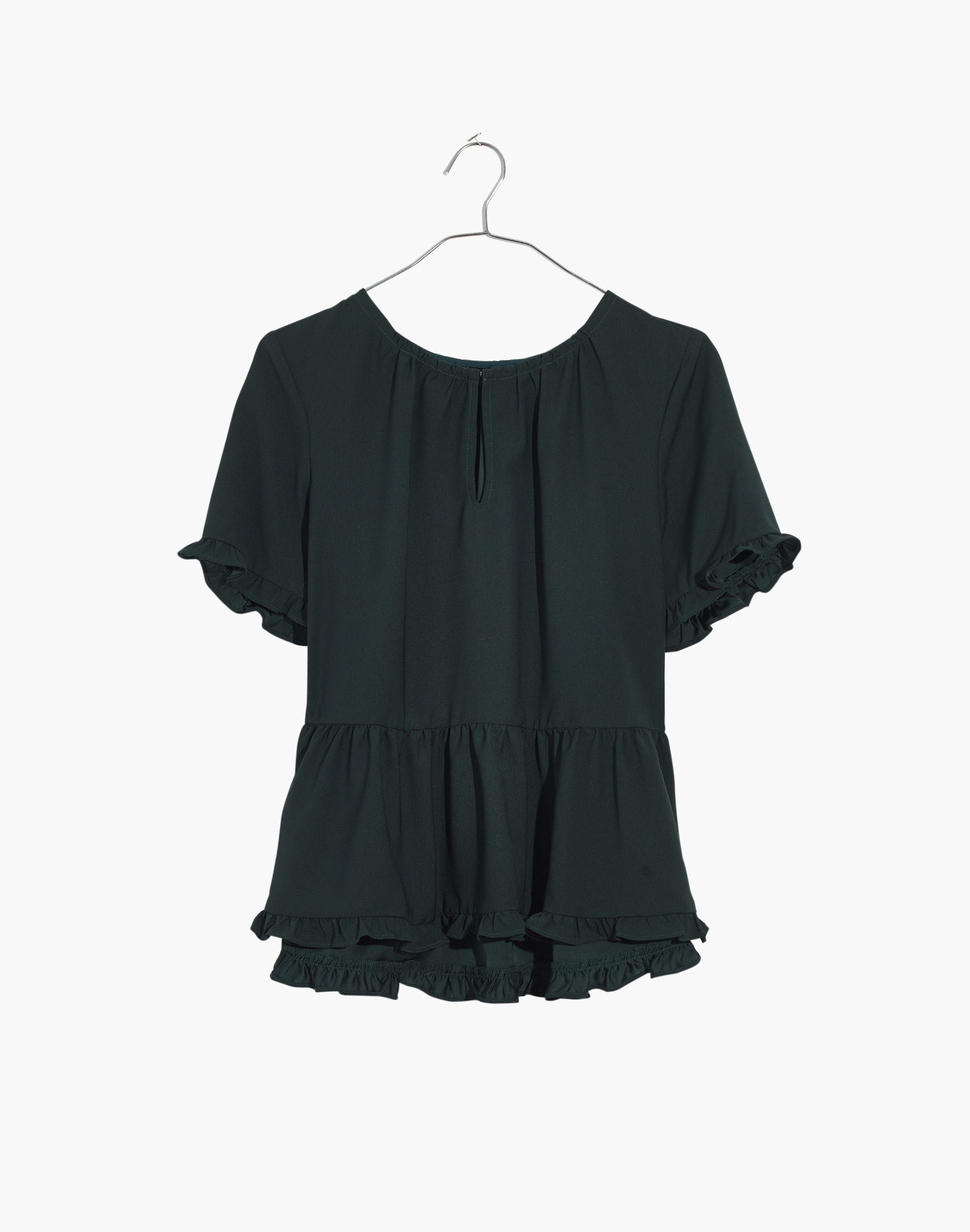 Stanza Ruffle-Hem Top