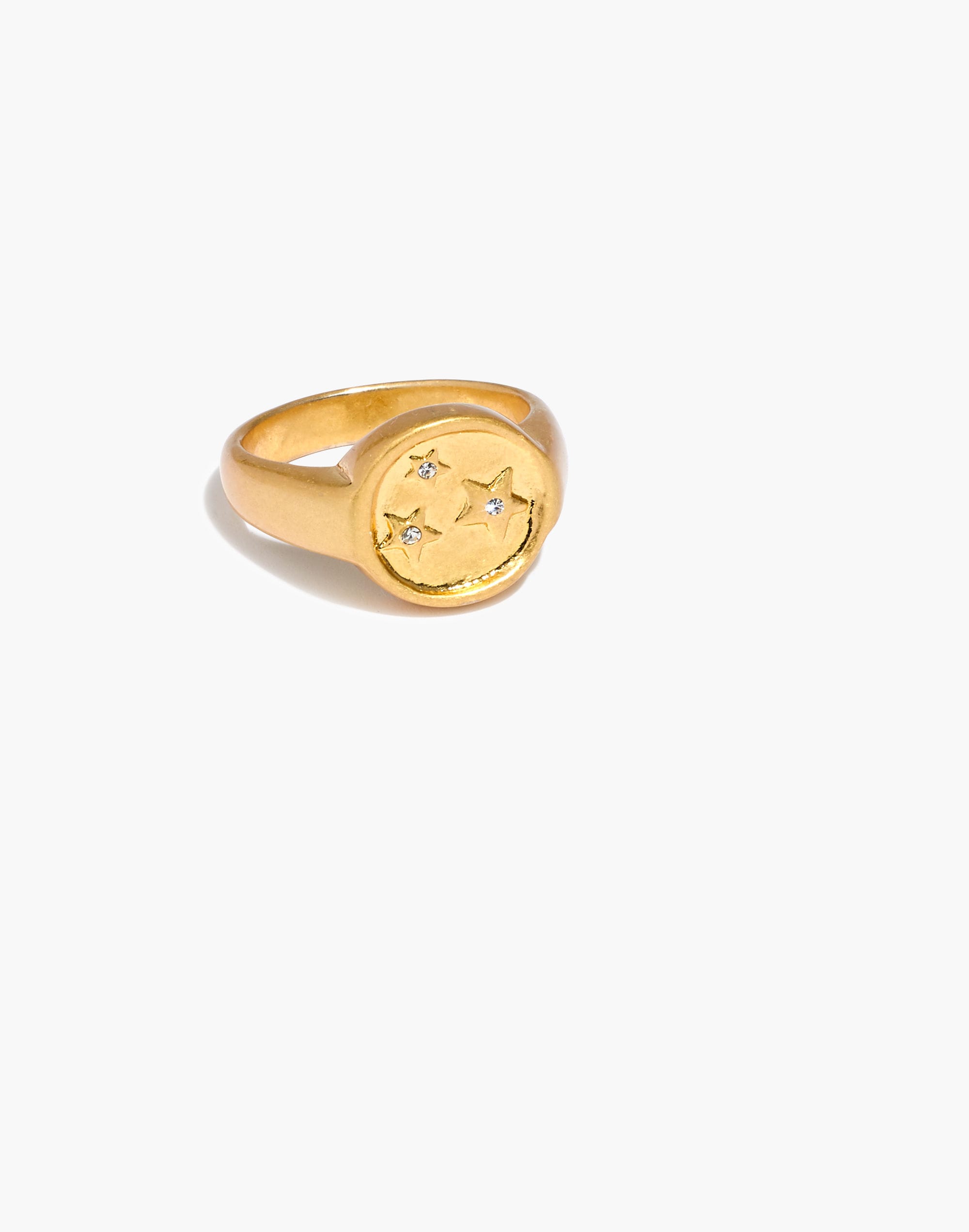 Star Sparkle Signet Ring | Madewell