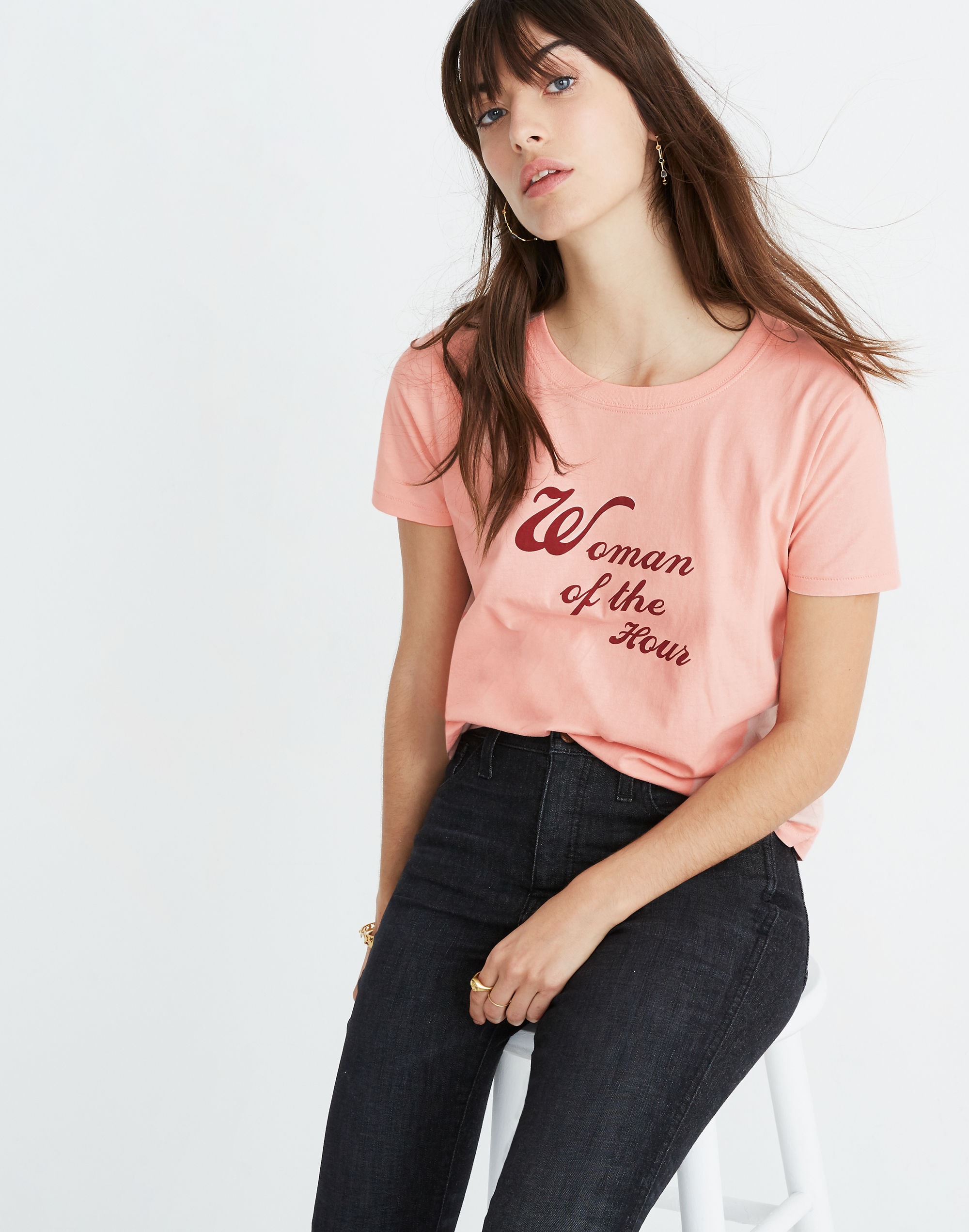 Madewell x Bliss & Mischief® Woman of the Hour Slim Tee |