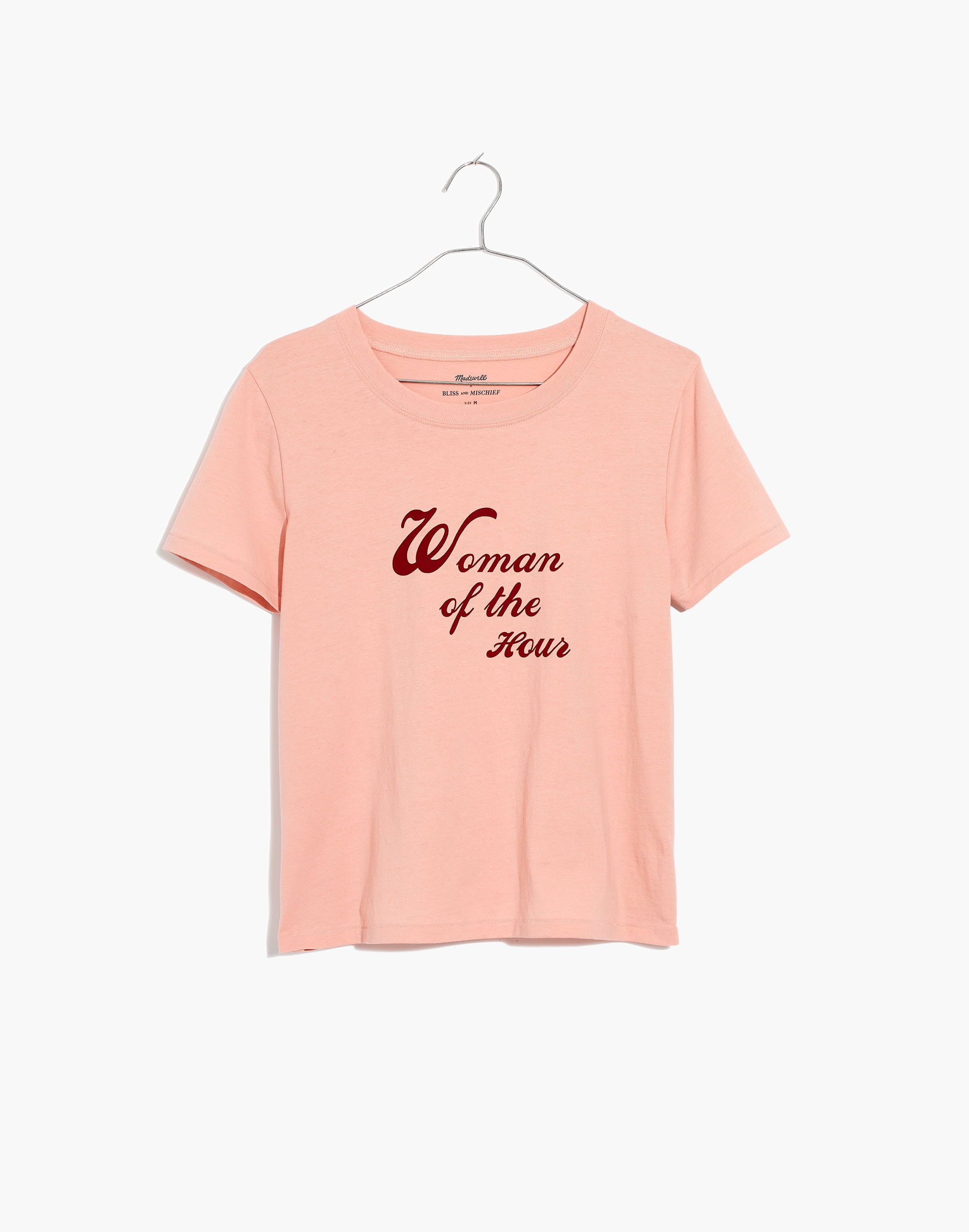 Madewell x Bliss & Mischief® Woman of the Hour Slim Tee |