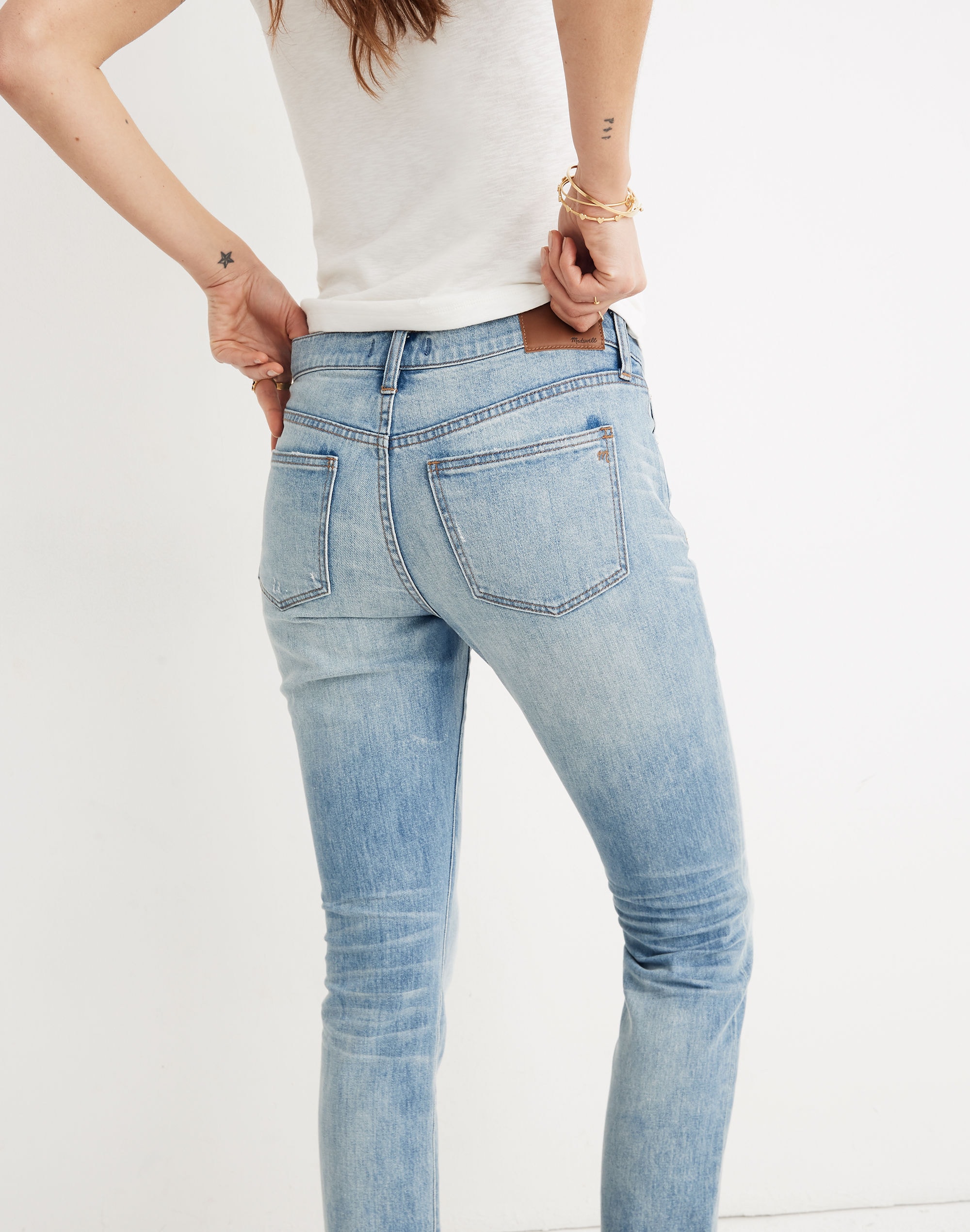 The Petite Slim Boyjean Carlson Wash | Madewell