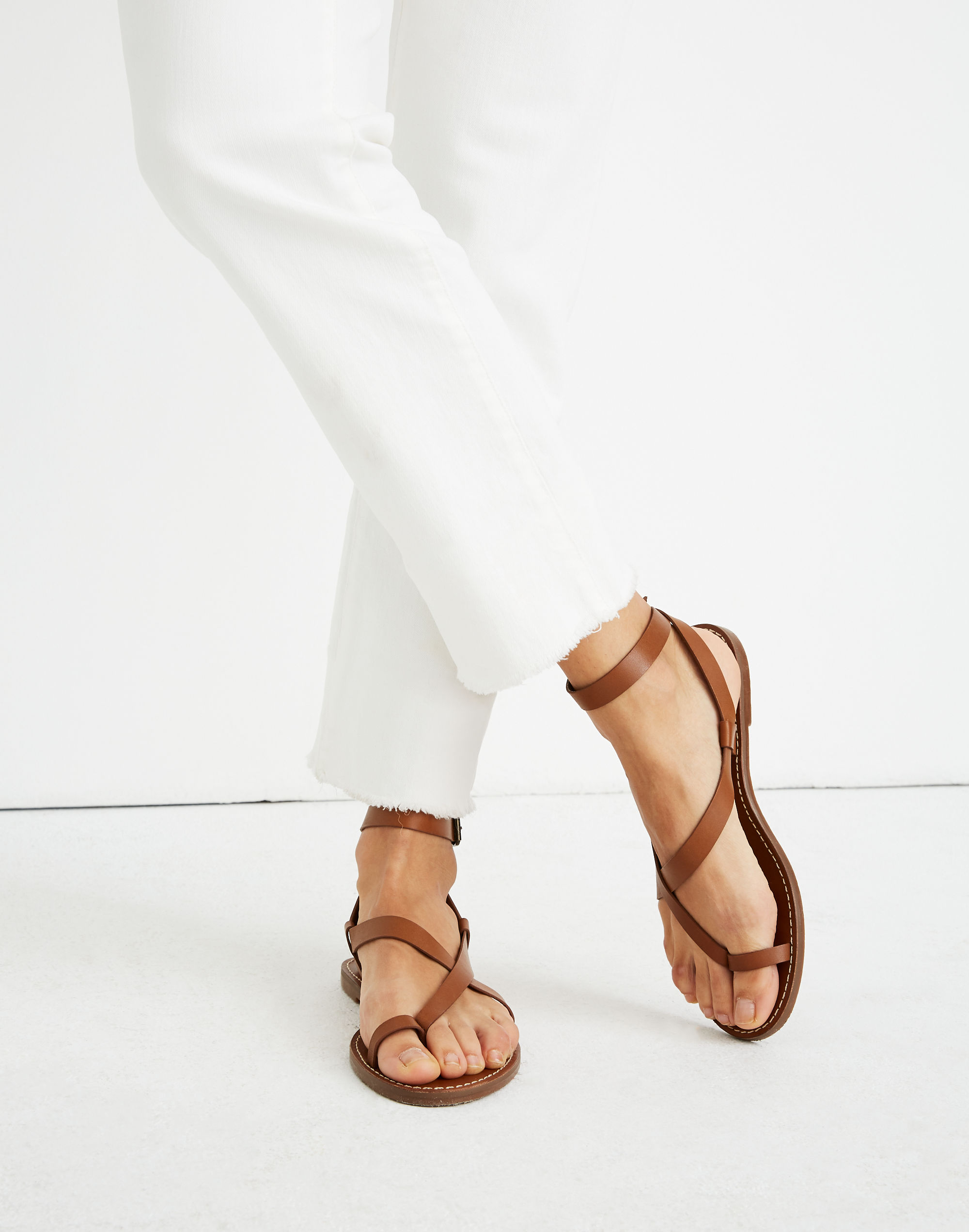 The High-Rise Slim Boyjean Tile White | Madewell