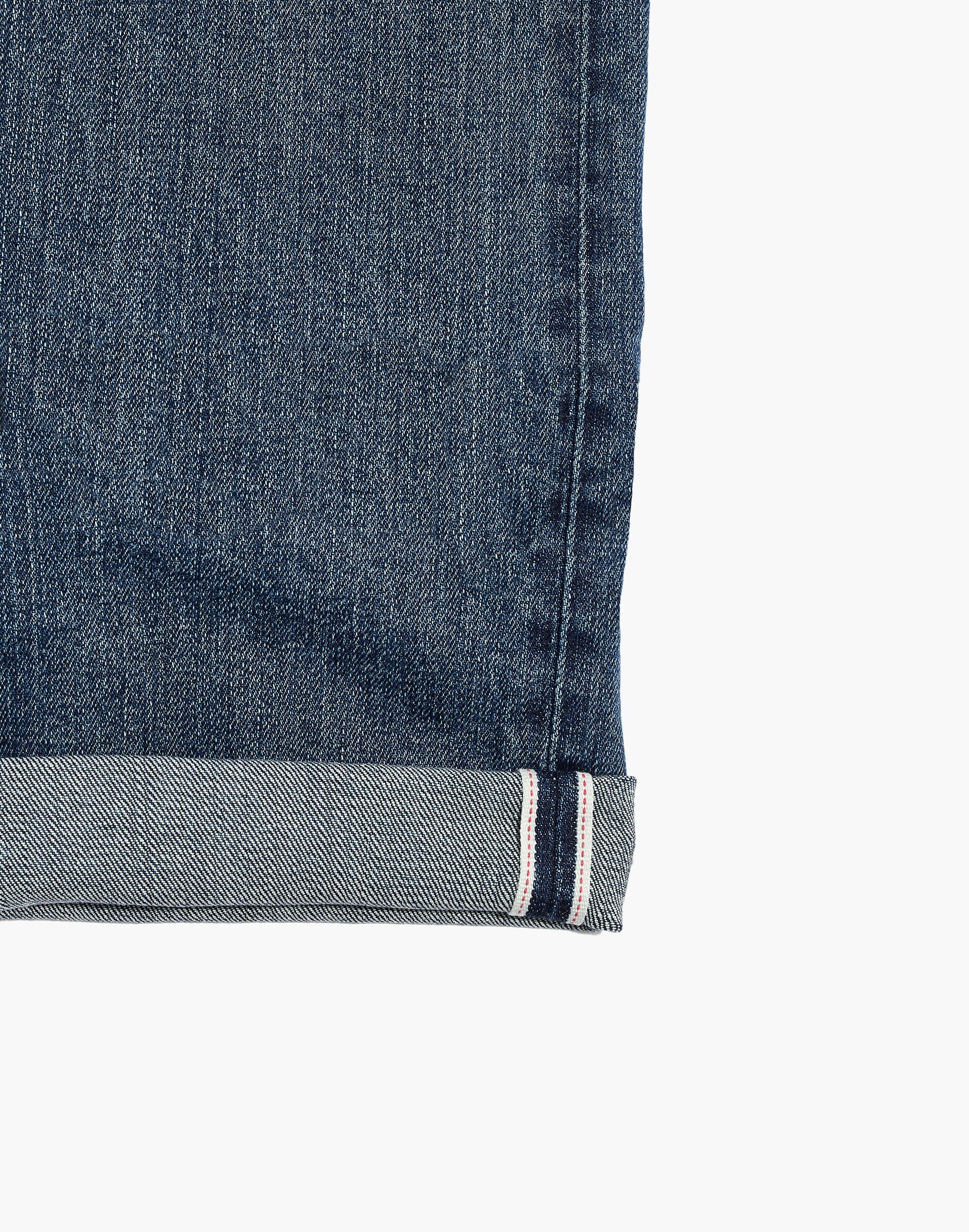 Selvedge Slim Jeans in Gerald Wash