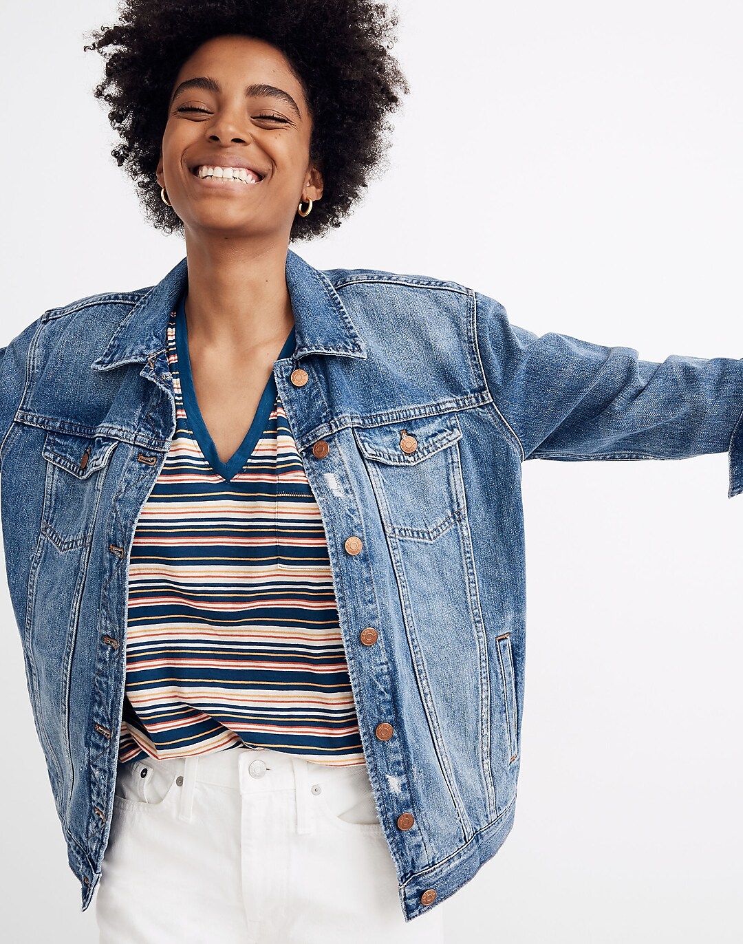Shoppers Say This Perfect Oversized Denim Jacket Has So Much