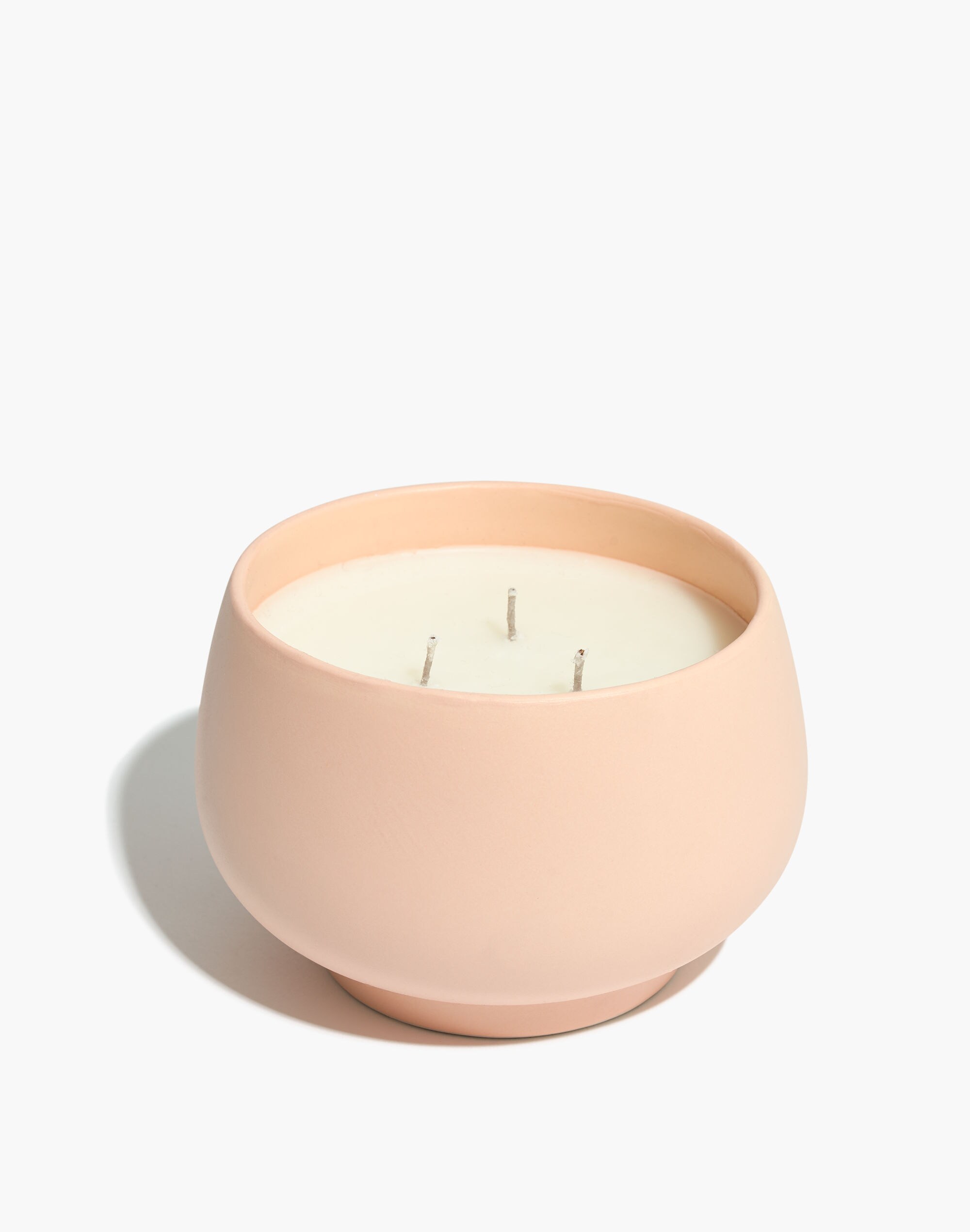 Large Matte Ceramic Candle