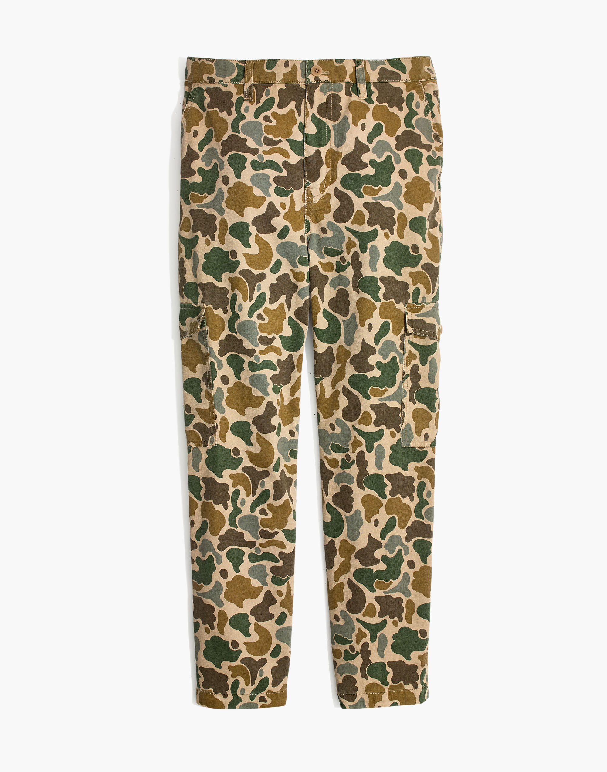 Relaxed Camo Cargo Pants