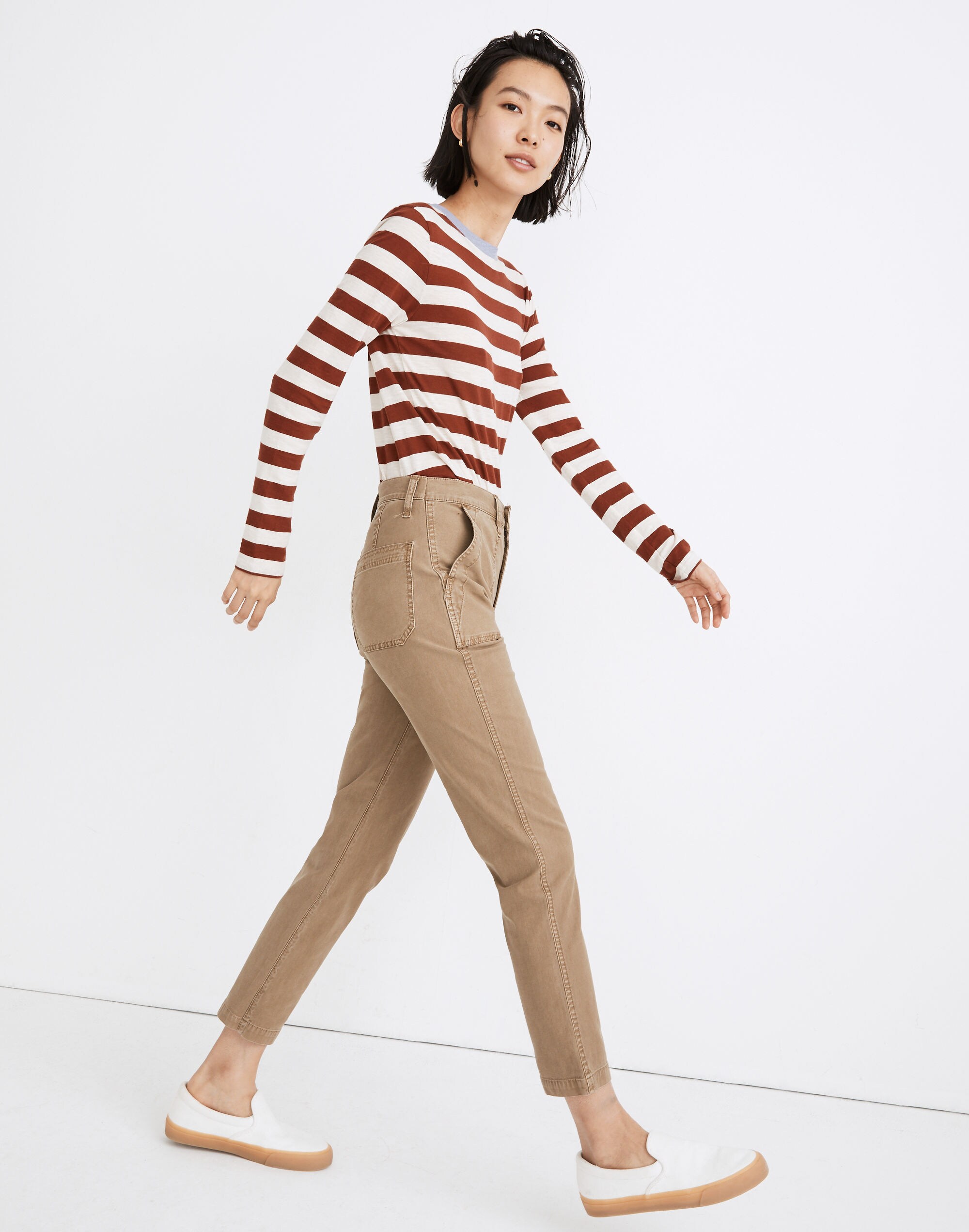 Stovepipe Fatigue Pants: TENCEL™ Lyocell Edition | Madewell