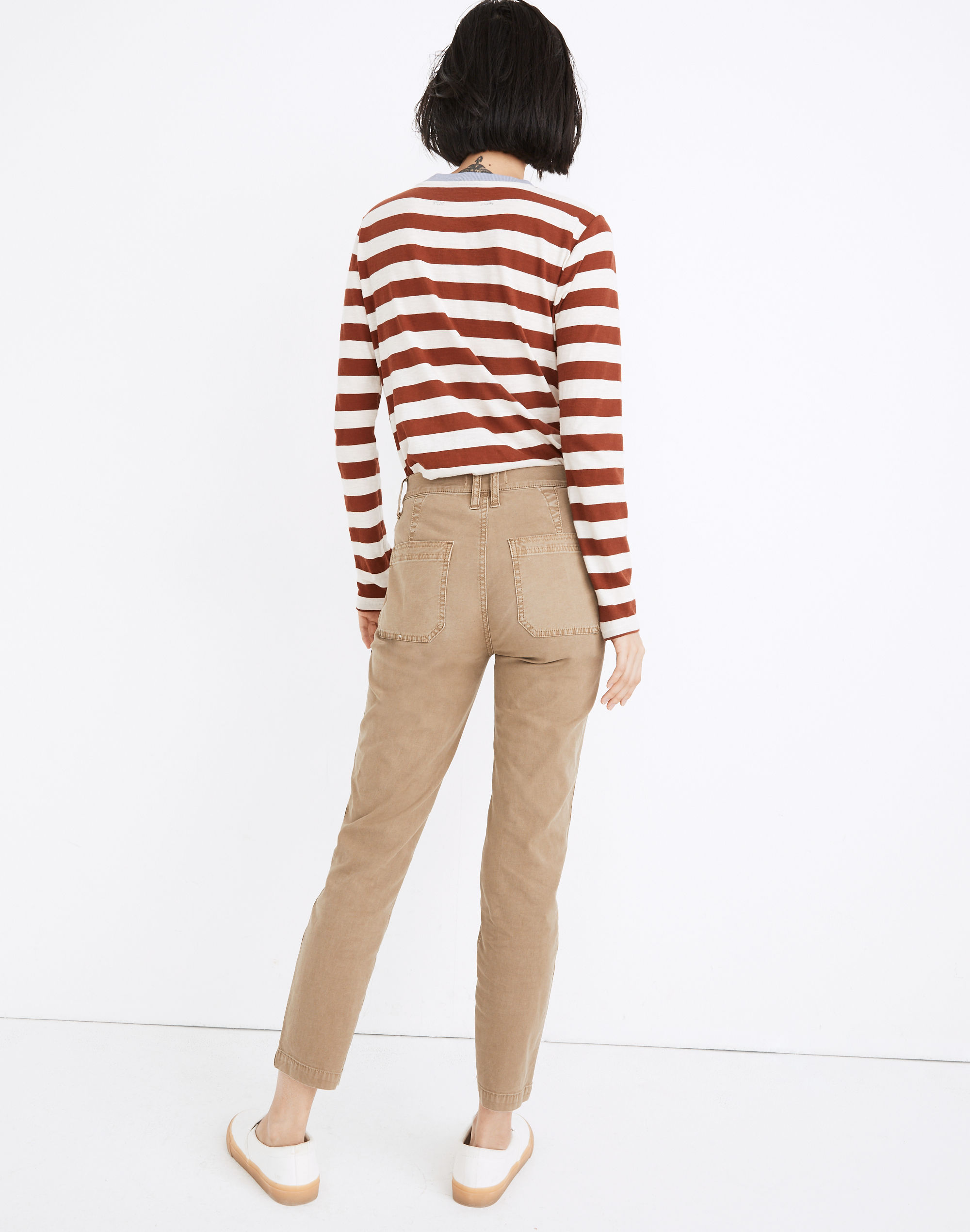 Stovepipe Fatigue Pants: TENCEL™ Lyocell Edition | Madewell