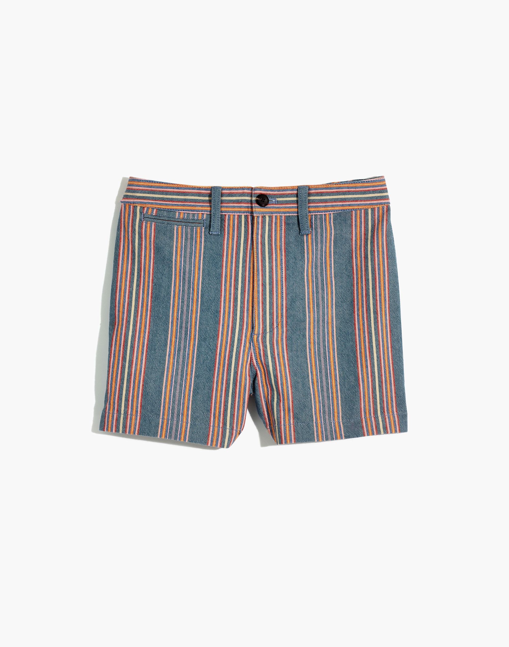 Emmett Shorts in Rainbow Stripe | Madewell