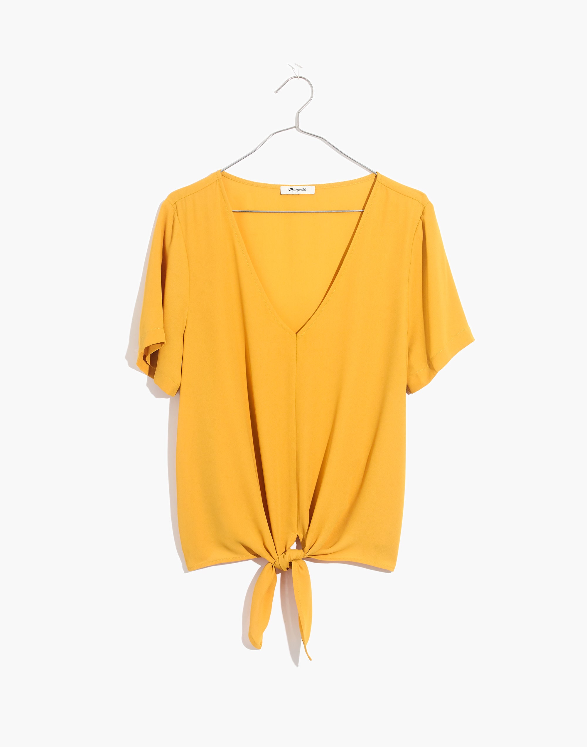 Novel Tie-Front Top | Madewell