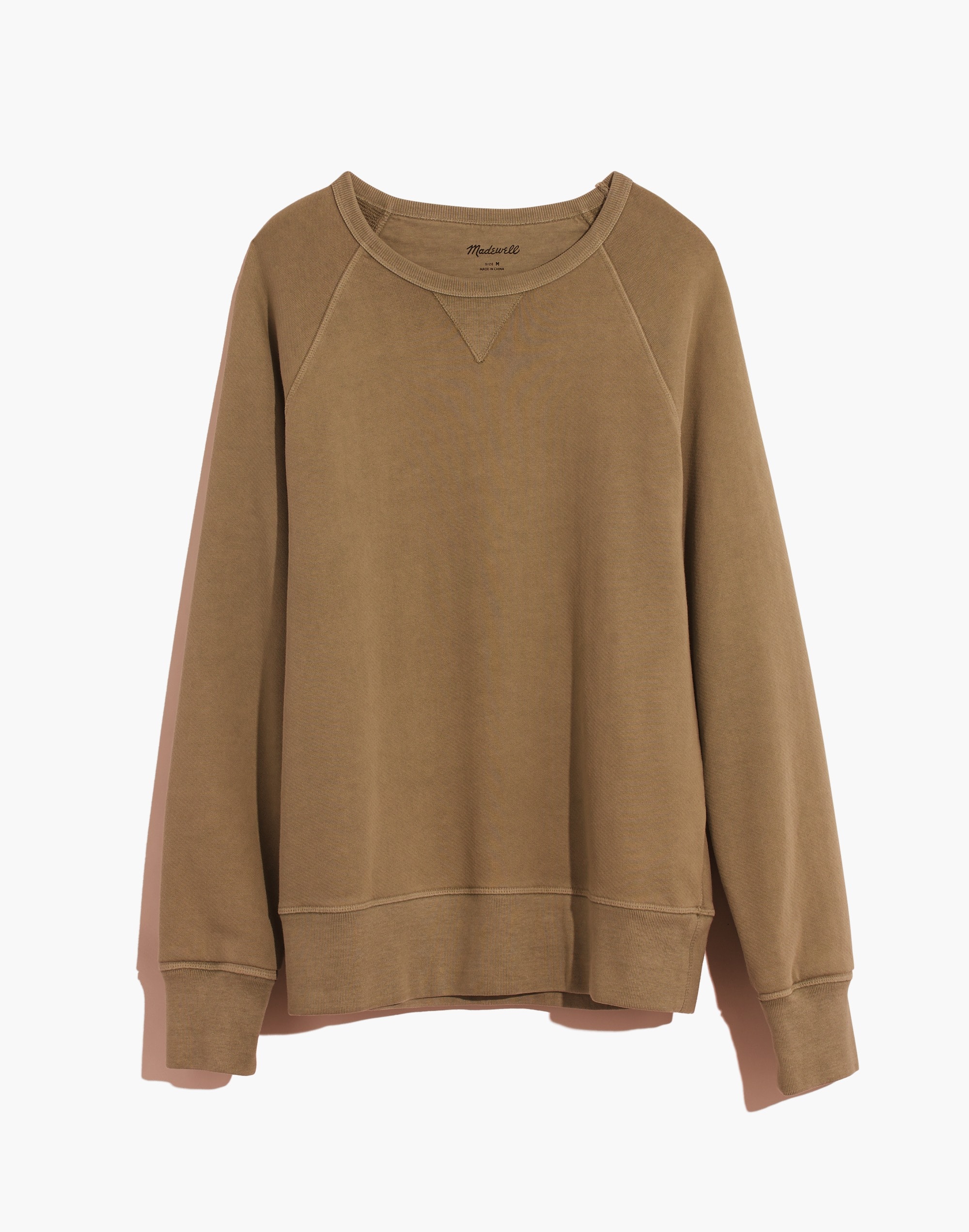 Garment-Dyed Crewneck Sweatshirt | Madewell