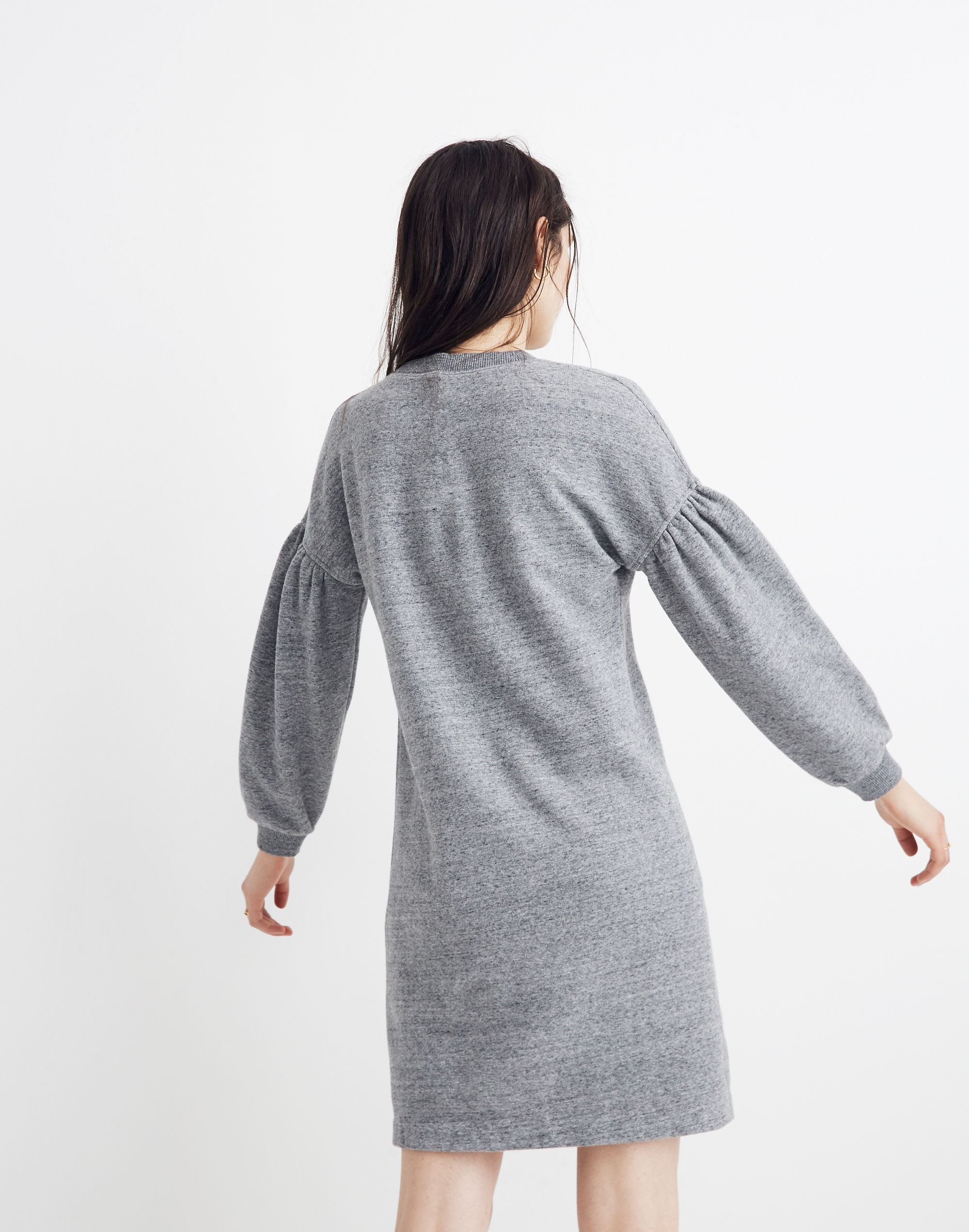 madewell sweatshirt dress